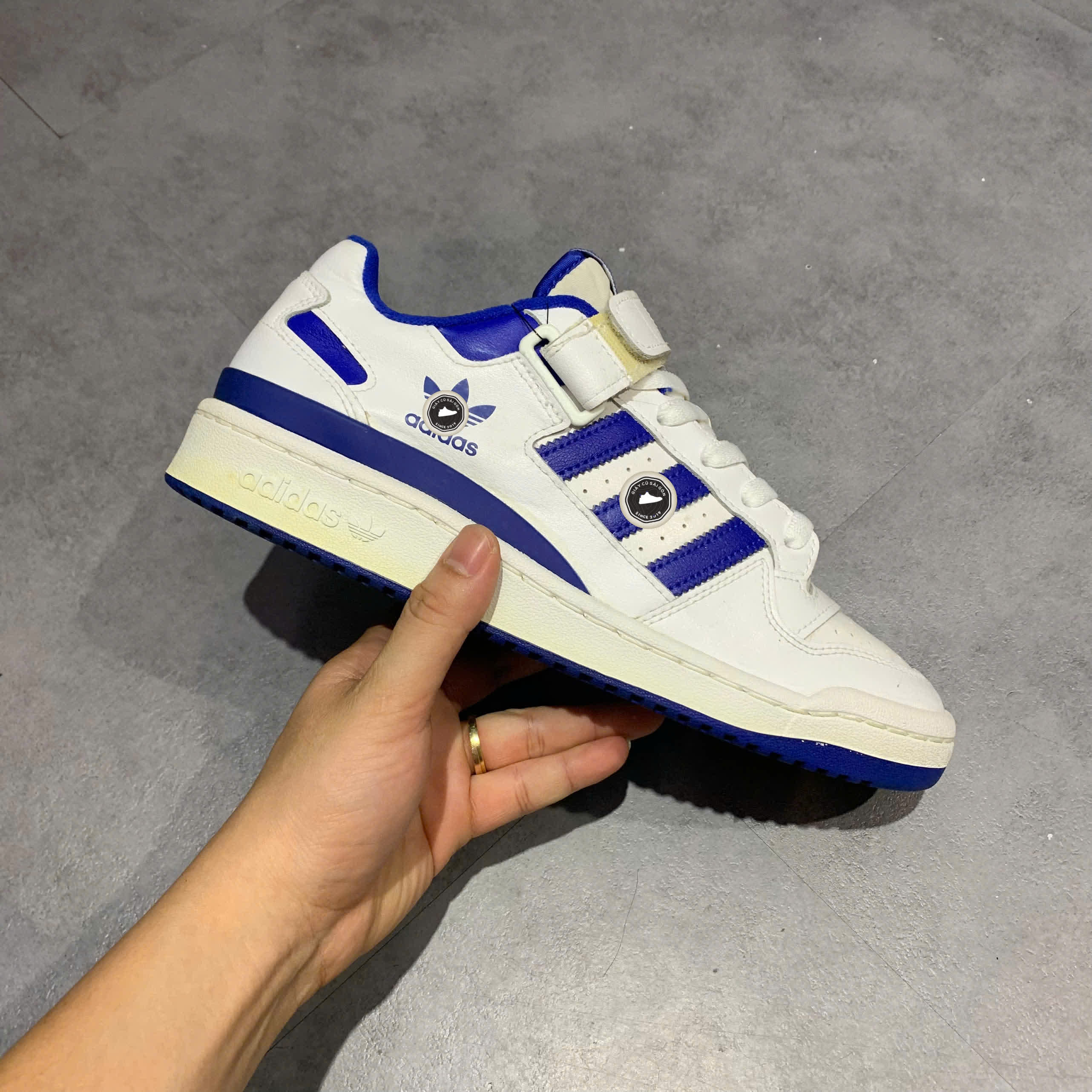 Giày 2hand Adidas Forum Low 'White Royal Blue' FY7756 SIZE 42 PVN17586