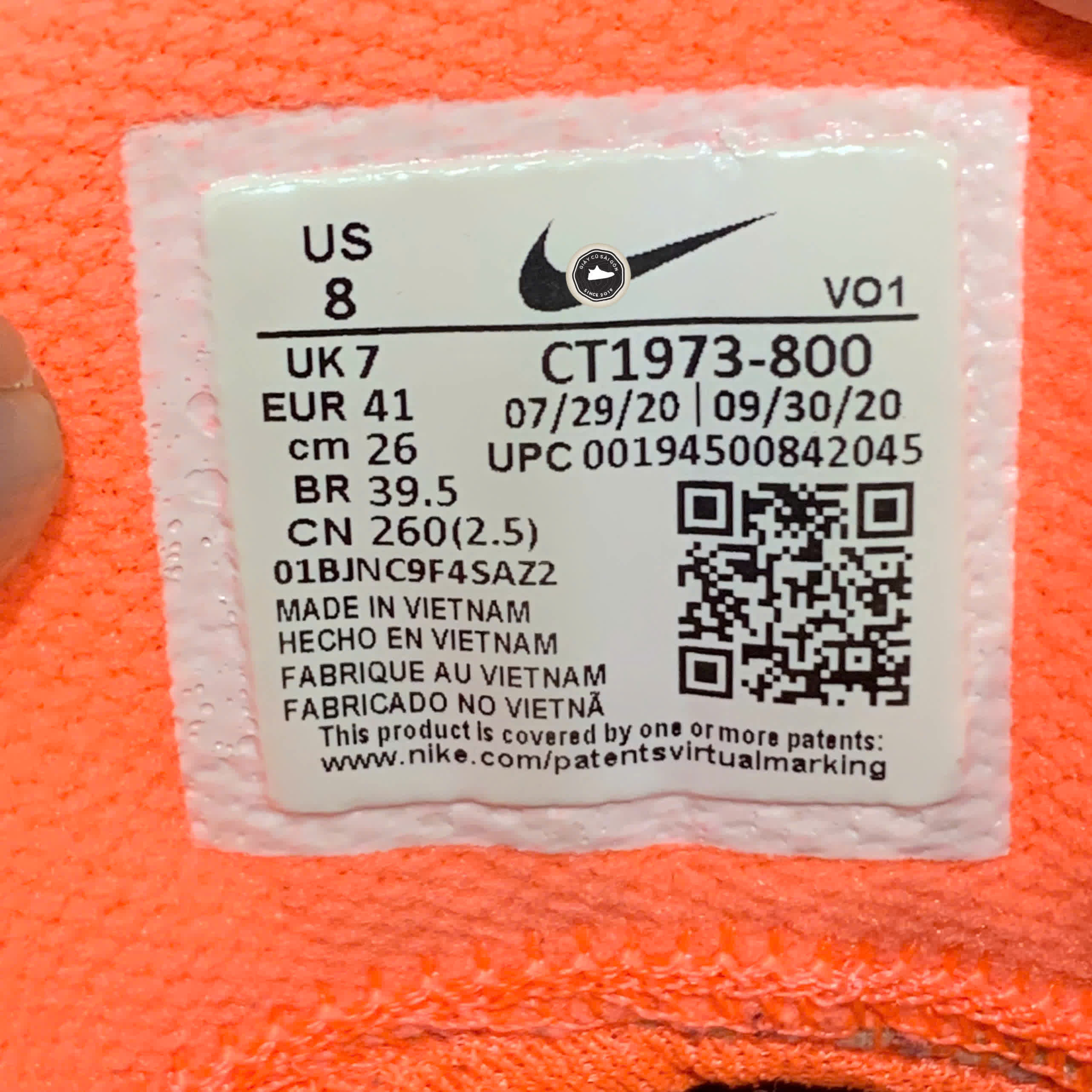 Giày 2hand Kyrie Flytrap 4 EP 'Bright Mango' CT1973-800 SIZE 41 PVN17708