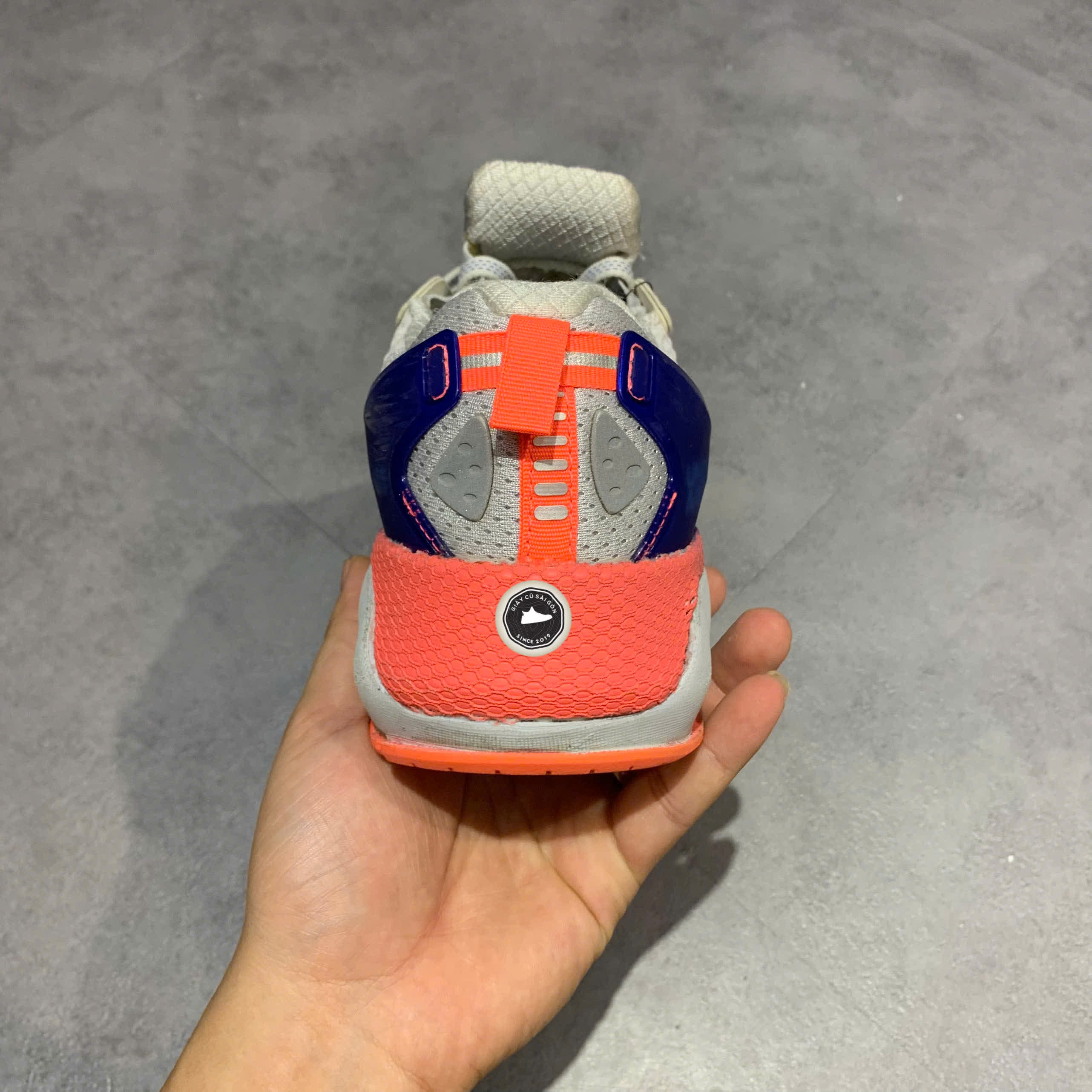 Giày 2hand HOVR Mega 2 'White Orange' 3025472-100 SIZE 42 PVN17604