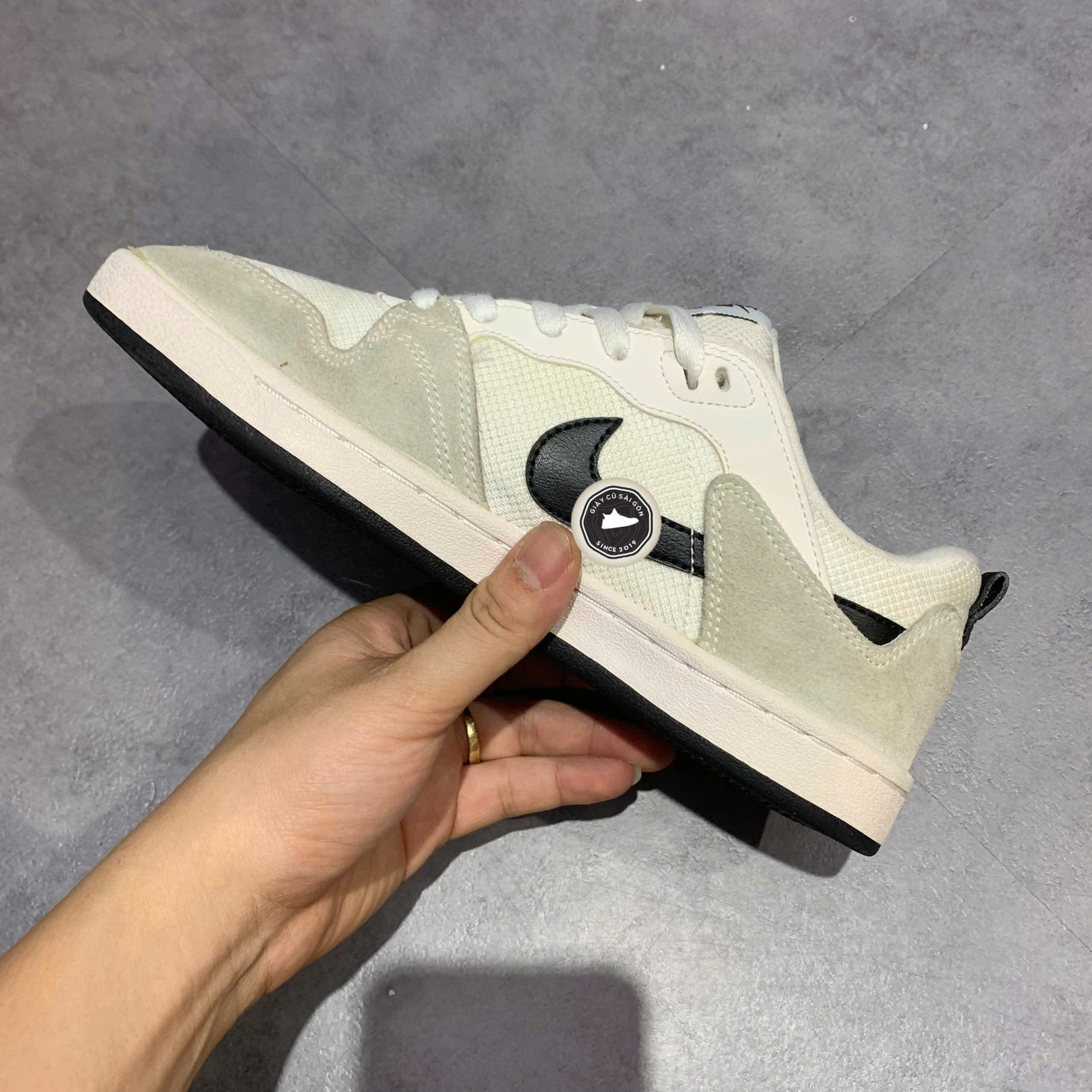 NIKE SB ALLEYOOP CJ0882-100 SIZE 40 - GIÀY 2HAND CHÍNH HÃNG PVN17822
