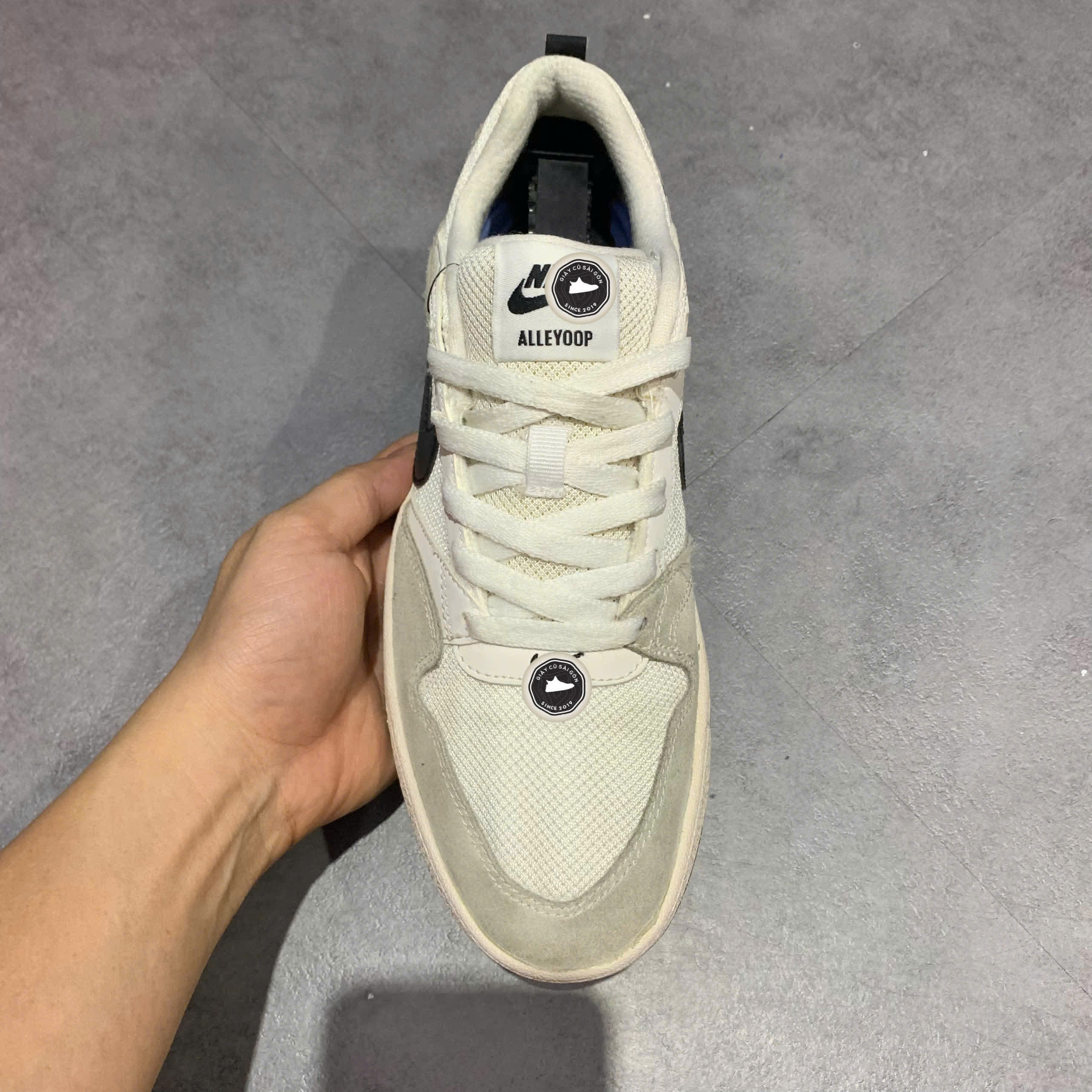 NIKE SB ALLEYOOP CJ0882-100 SIZE 40 - GIÀY 2HAND CHÍNH HÃNG PVN17822