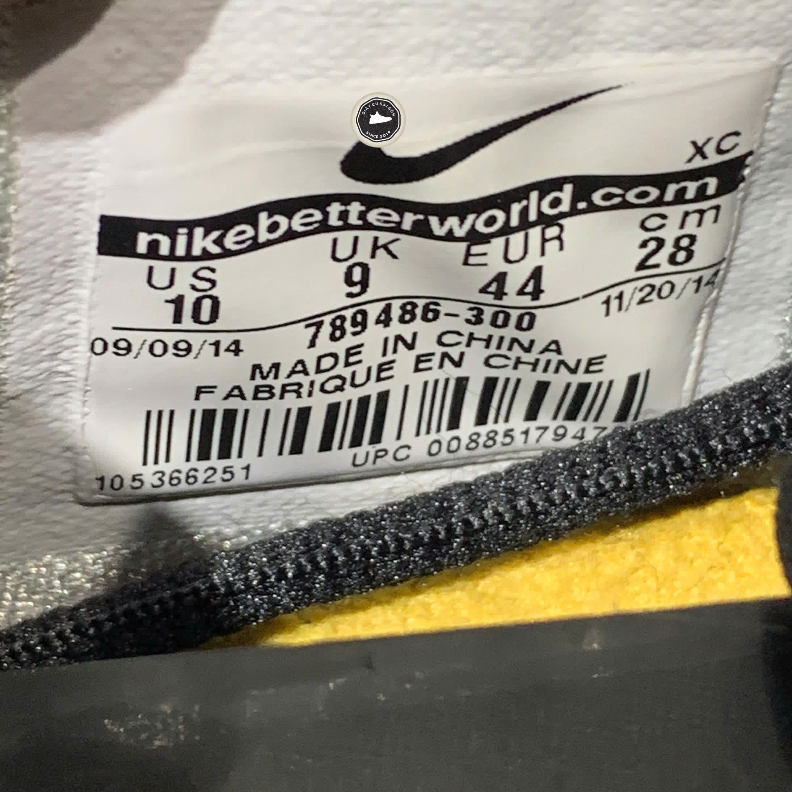 NIKE AIR ZOOM PEGASUS 37 “BARELY VOLT” - 789486 300 - GIÀY 2HAND CHÍNH HÃNG