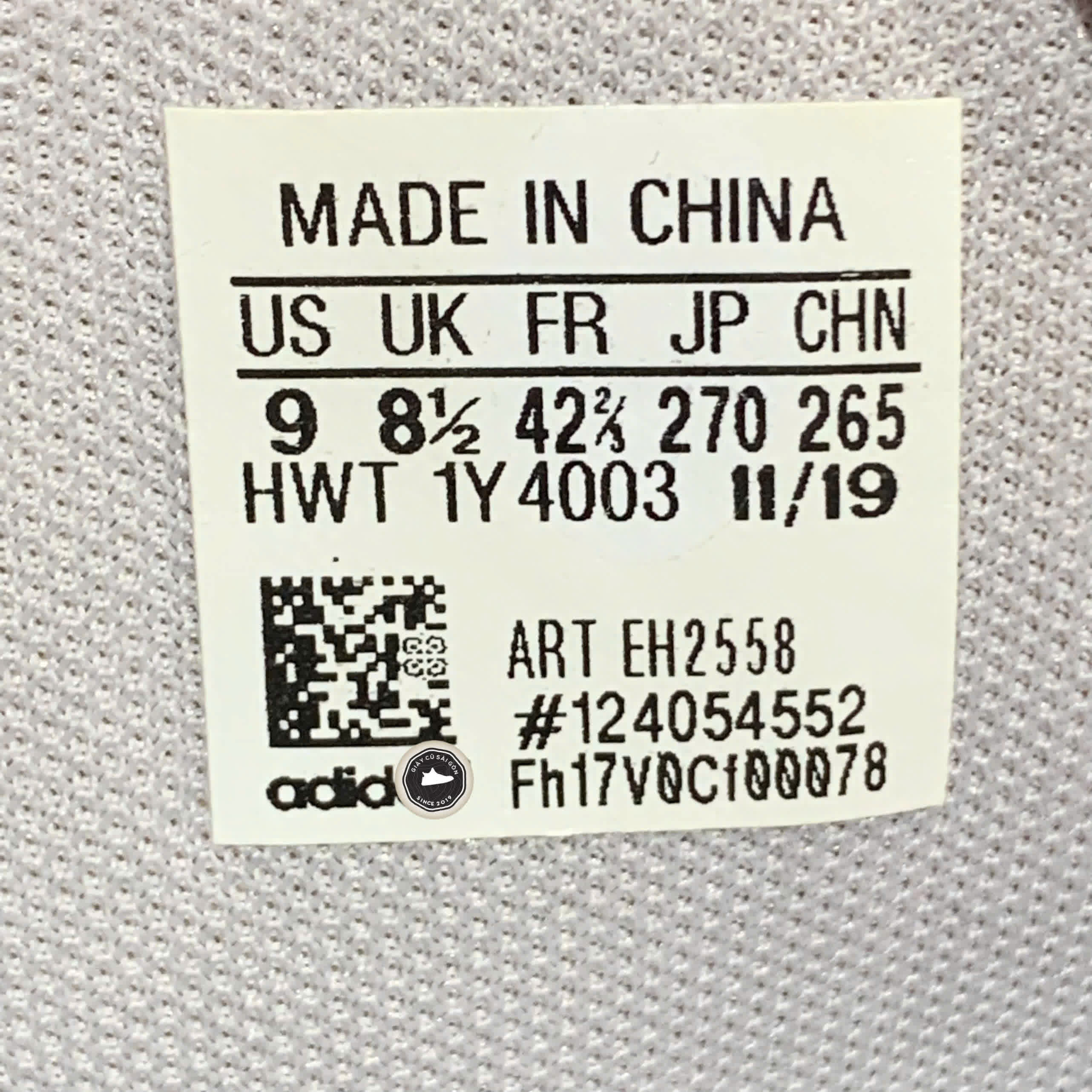 ADIDAS NEO GAMETAKER 'WHITE GRAY RED' EH2558 SIZE 42 2/3 - GIÀY 2HAND CHÍNH HÃNG PVN17834