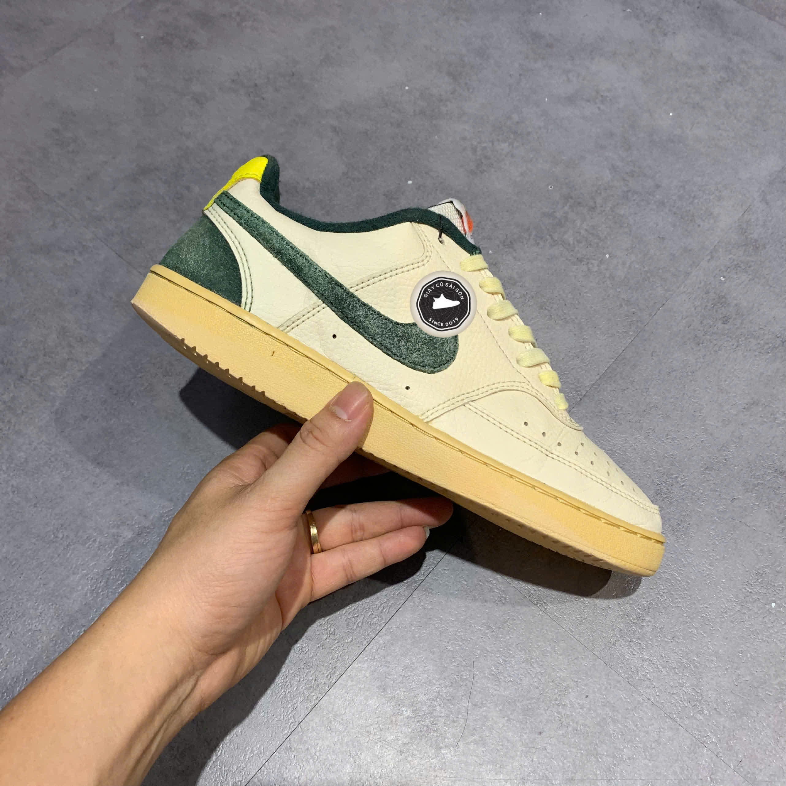 NIKE COURT VISION LOW – FD0320-133 – GIÀY 2HAND CHÍNH HÃNG
