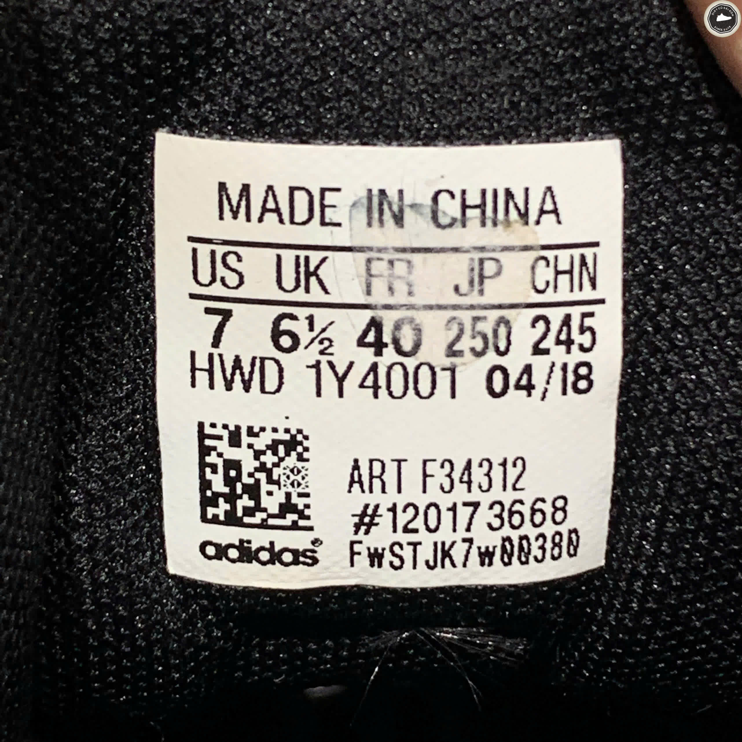 ADIDAS VS SET F34312 SIZE 40 - GIÀY 2HAND CHÍNH HÃNG PVN17931