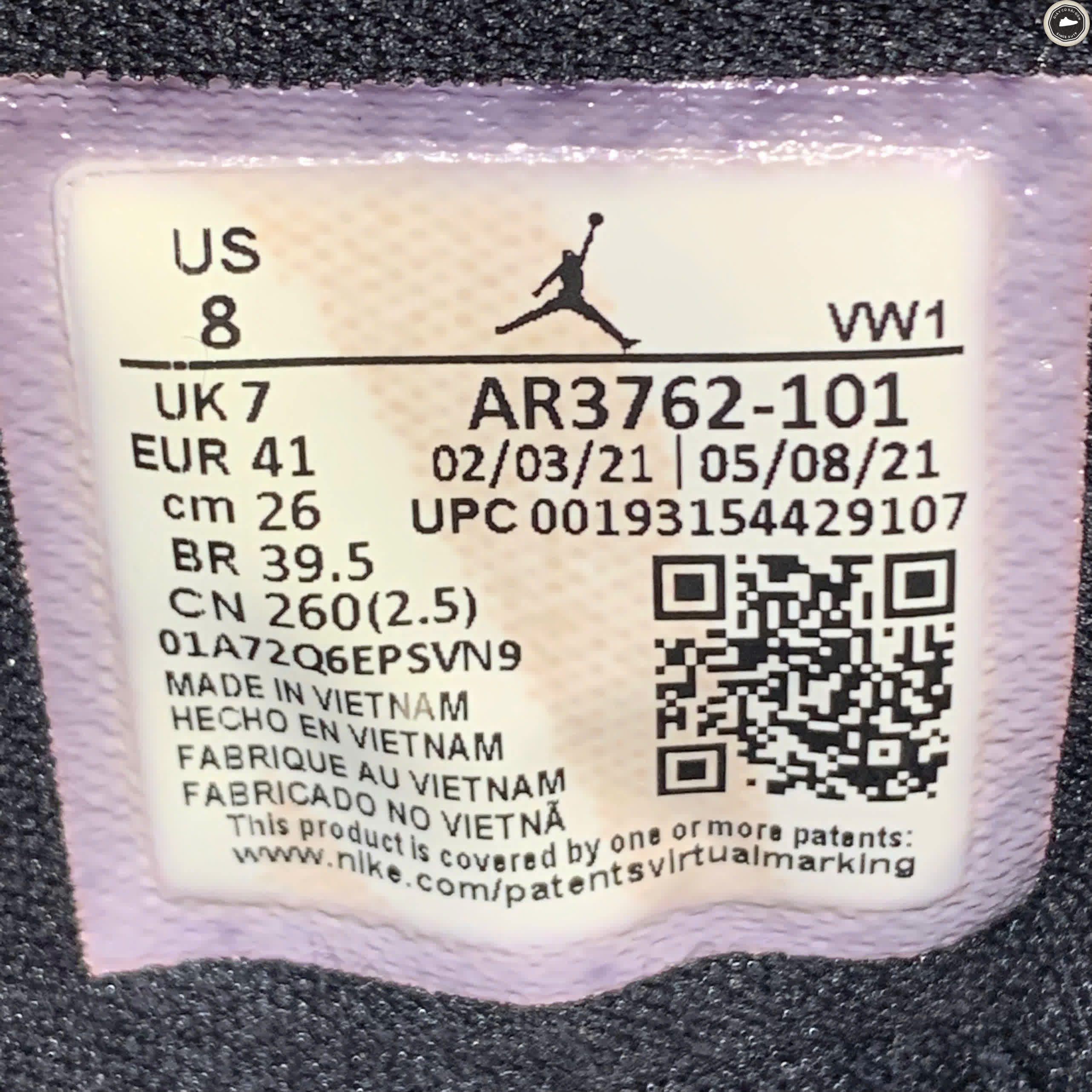 NIKE JORDAN ACCESS AR3762-101 SIZE 41 - GIÀY 2HAND CHÍNH HÃNG