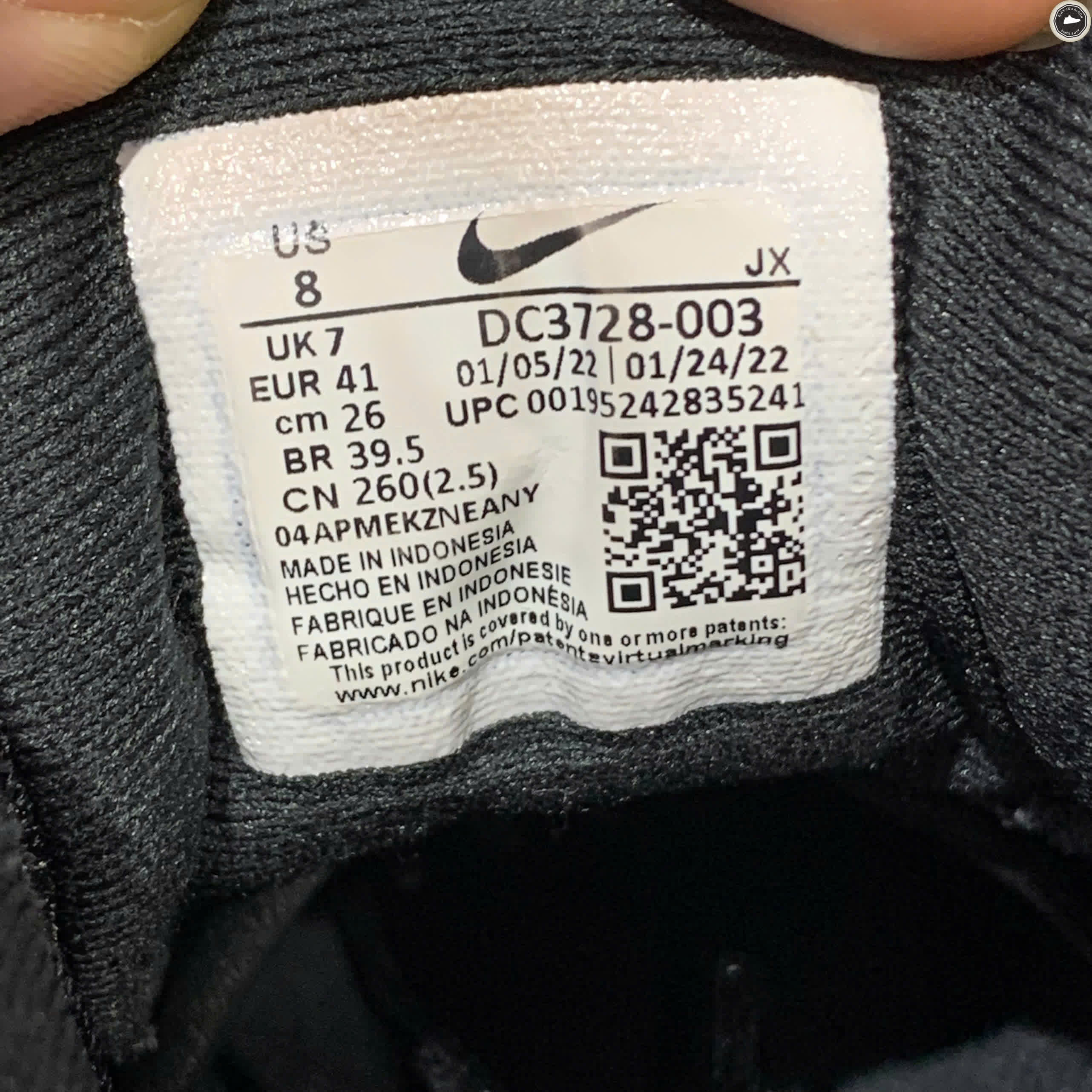 NIKE REVOLUTION 6 NEXT NATURE DC3728-003 SIZE 41 - GIÀY 2HAND CHÍNH HÃNG PVN17980