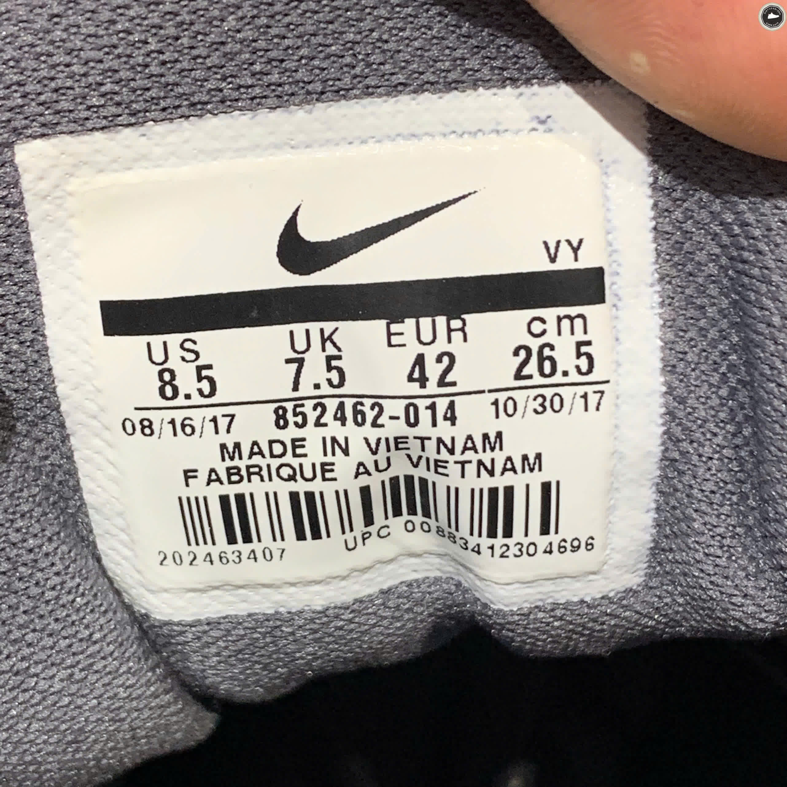 NIKE LUNARCONVERGE 852462-014 SIZE 42 - GIÀY 2HAND CHÍNH HÃNG PVN17949