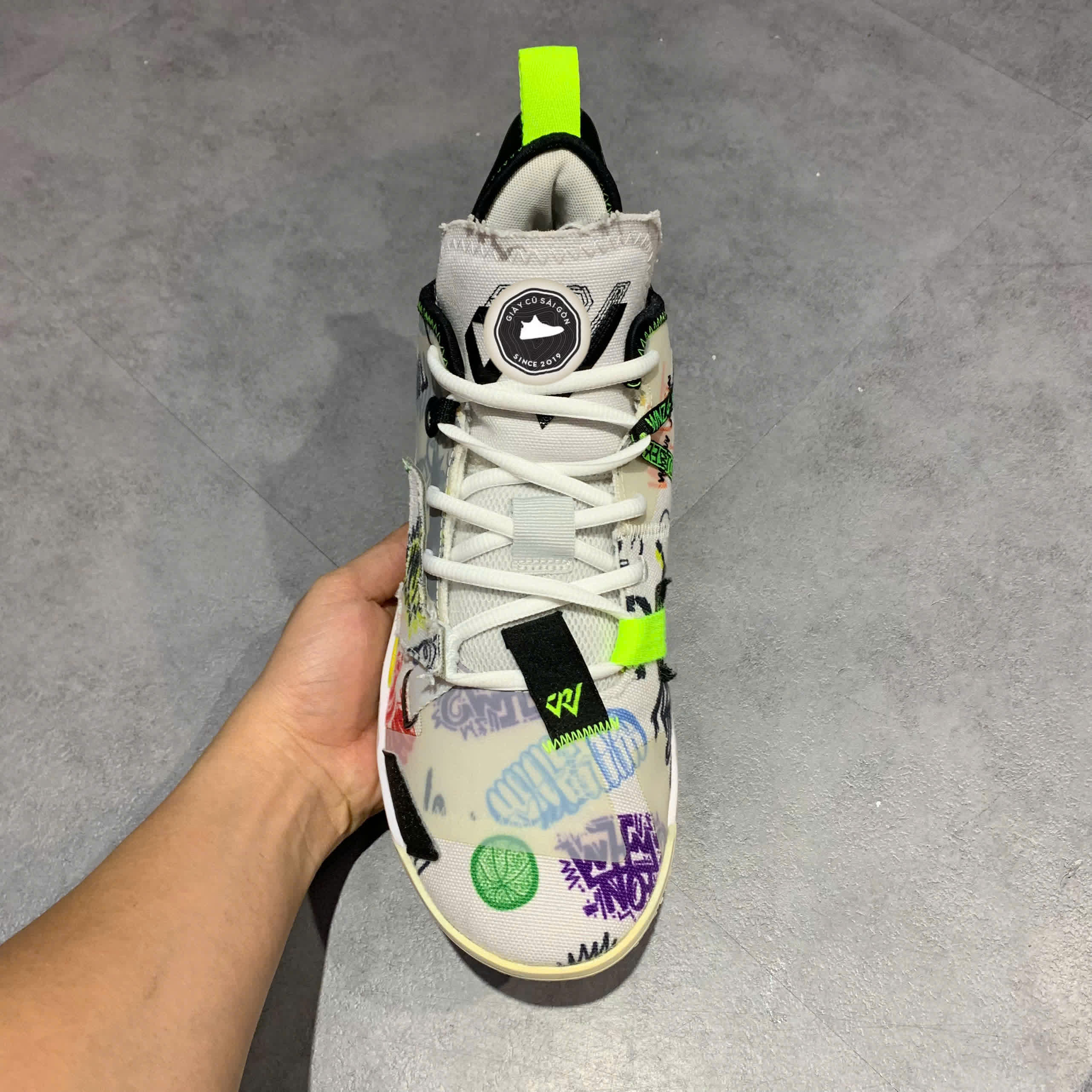 NIKE JORDAN WHY NOT ZER0.4 PF 'GRAFFITI' – DD4886-007 – GIÀY 2HAND CHÍNH HÃNG