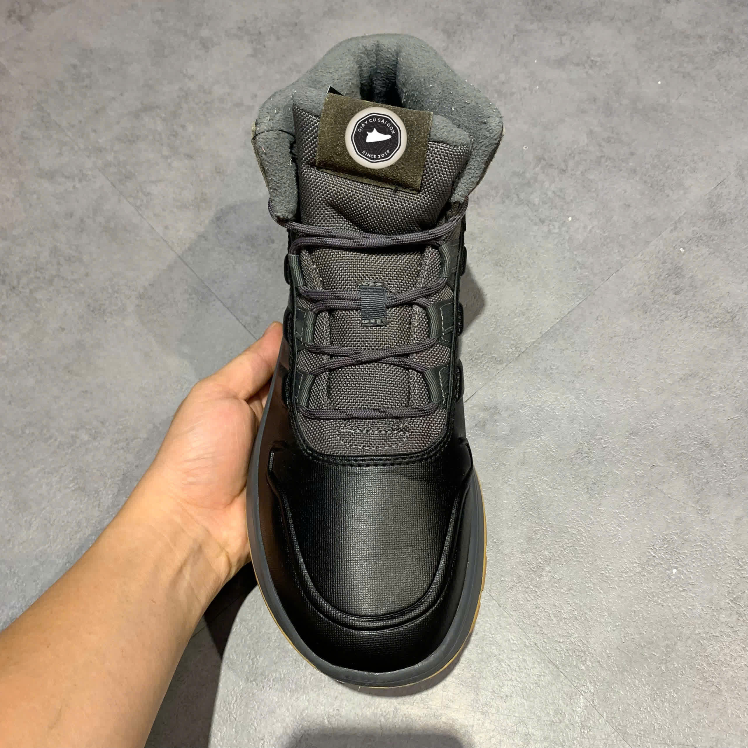 ADIDAS NEO FUSION STORM WTR 'BLACK' – EE9706 – GIÀY 2HAND CHÍNH HÃNG