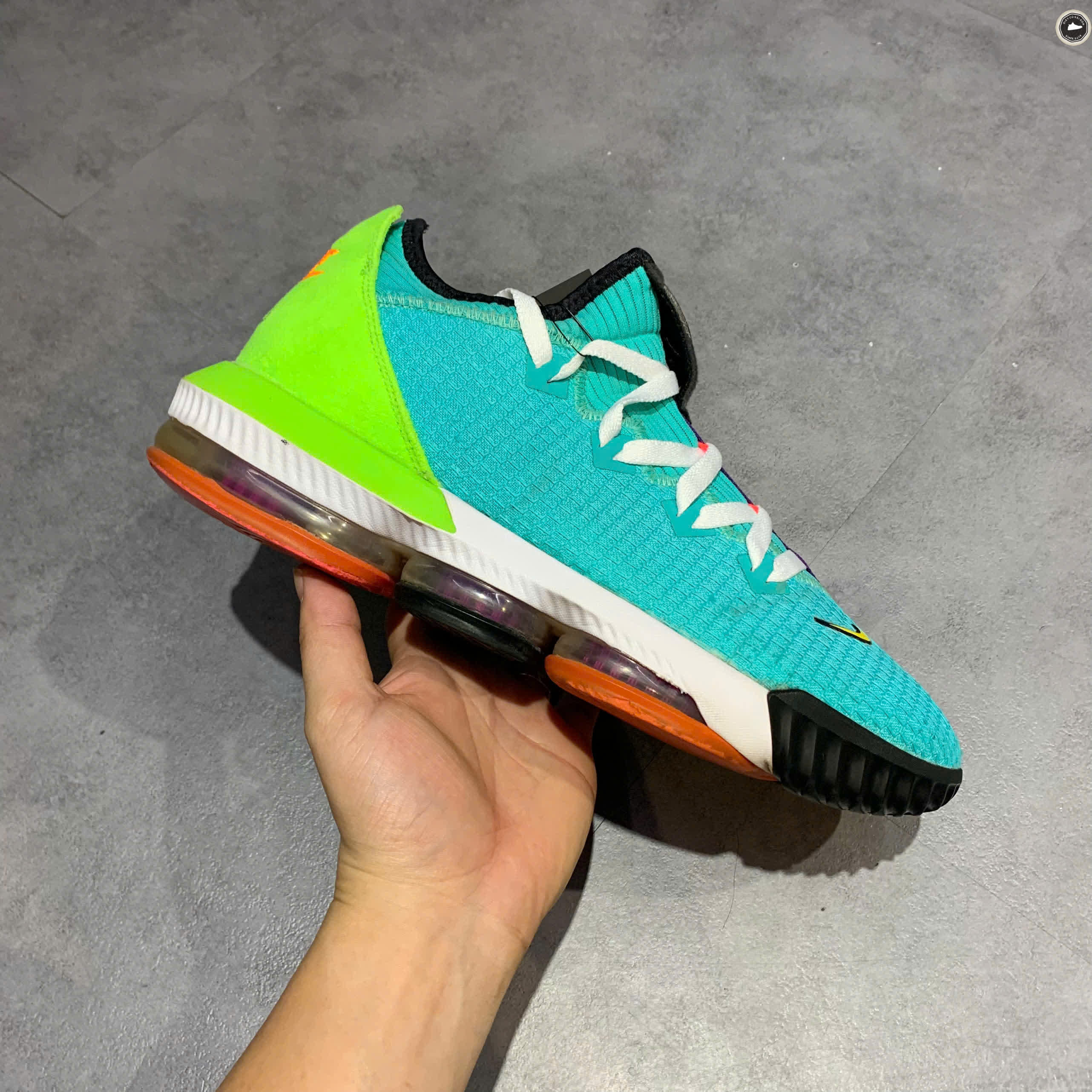 NIKE LEBRON 16 LOW EP 'HYPER JADE' CI2669-301 SIZE 44 - GIÀY 2HAND CHÍNH HÃNG
