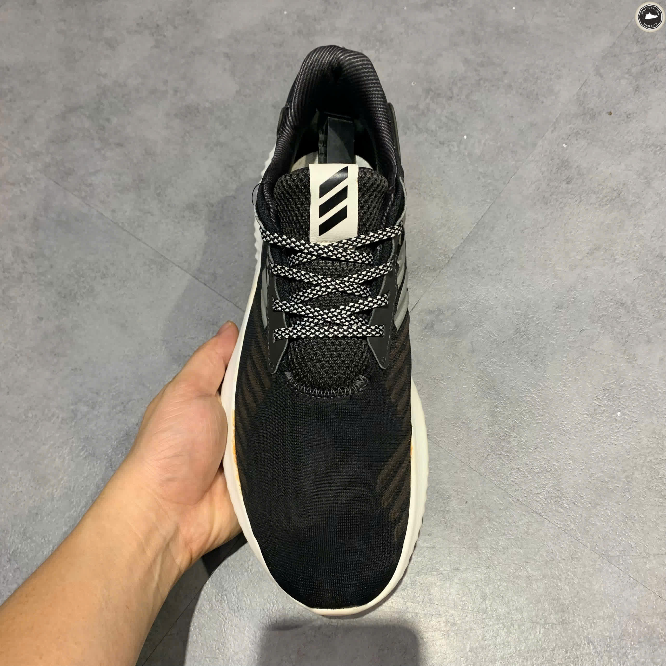 ADIDAS ALPHABOUNCE RC 'CORE BLACK' B42652 SIZE 42 - GIÀY 2HAND CHÍNH HÃNG PVN17961