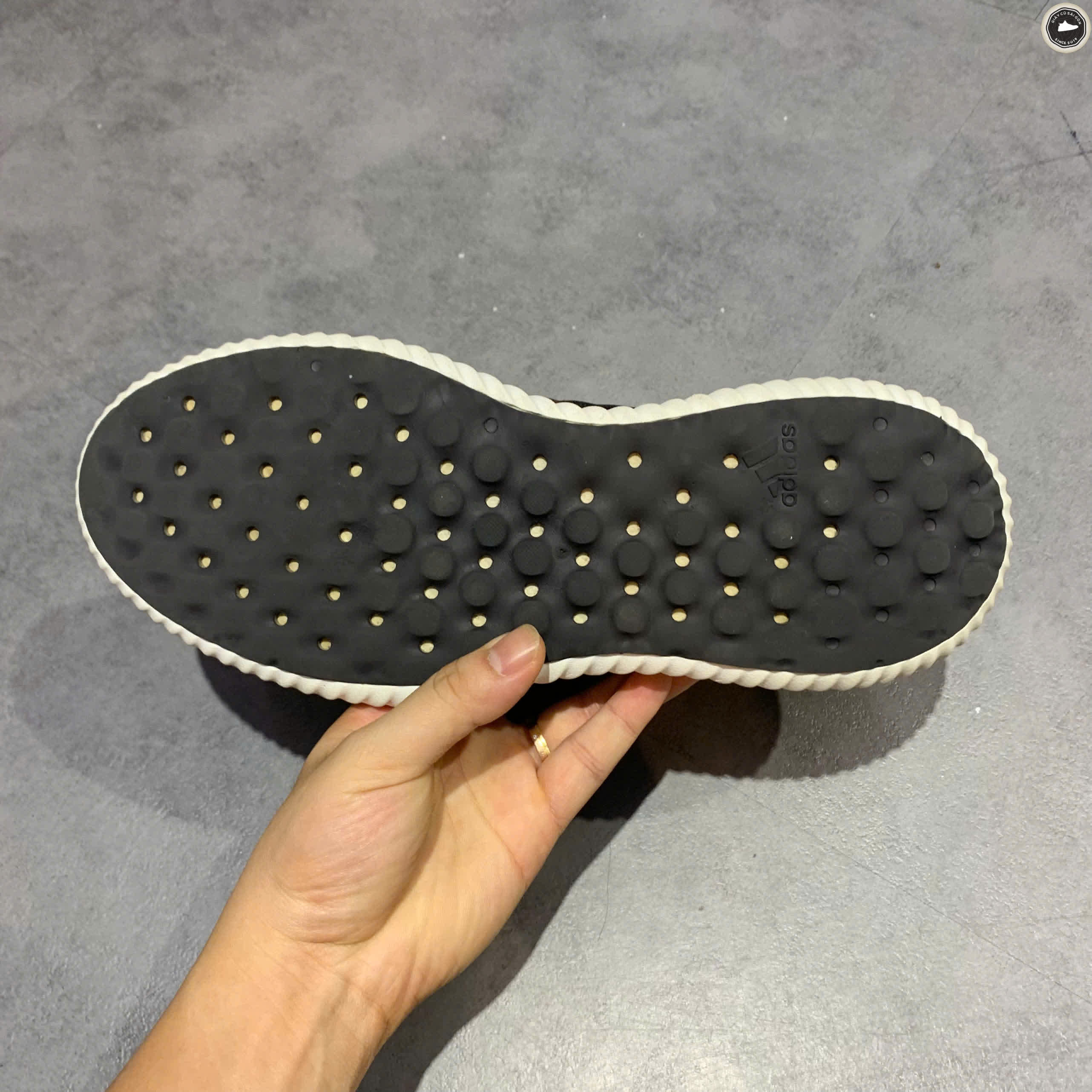 ADIDAS ALPHABOUNCE RC 'CORE BLACK' B42652 SIZE 42 - GIÀY 2HAND CHÍNH HÃNG PVN17961