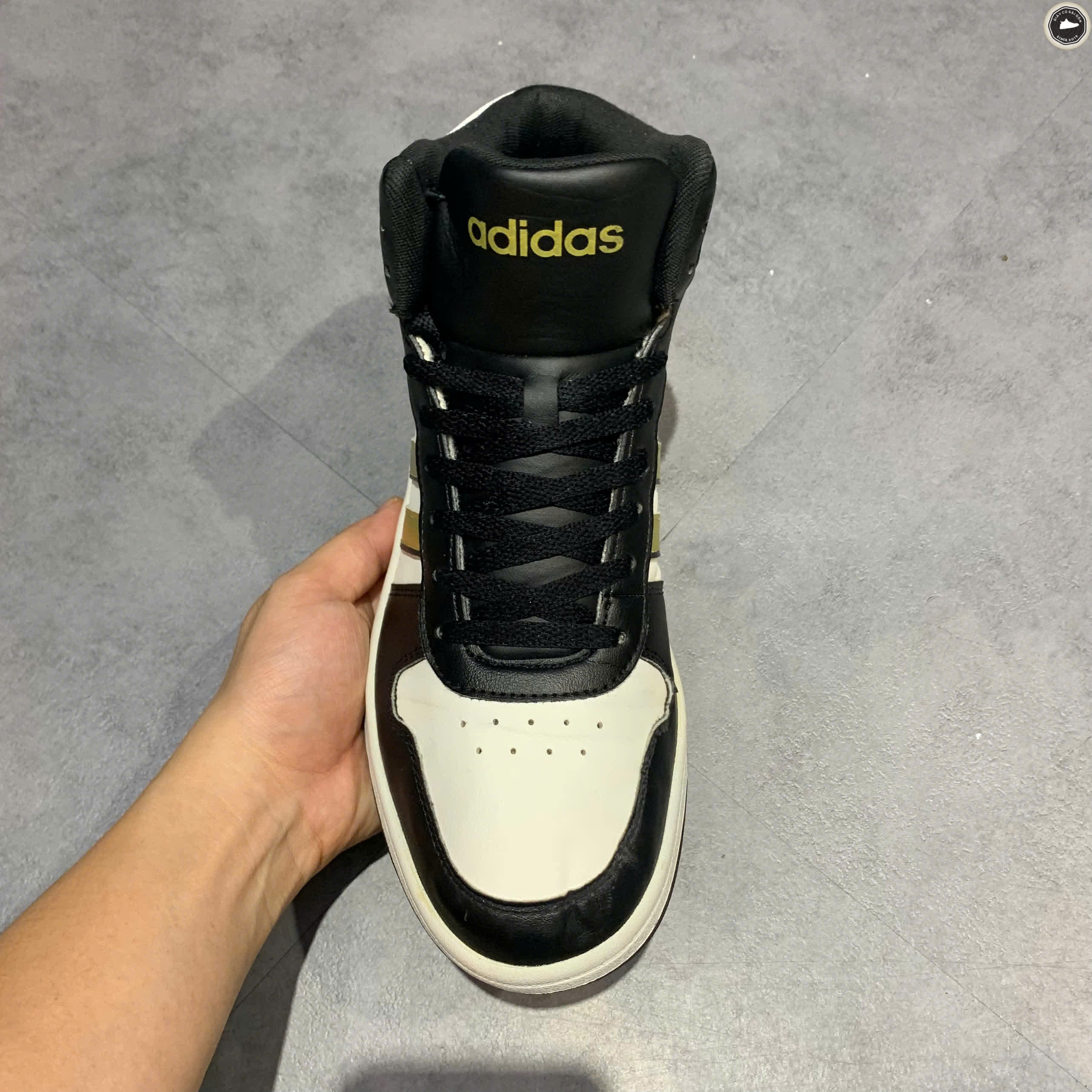 ADIDAS NEO HOOPS 2.0 MID H01197 SIZE 42 2/3 - GIÀY 2HAND CHÍNH HÃNG