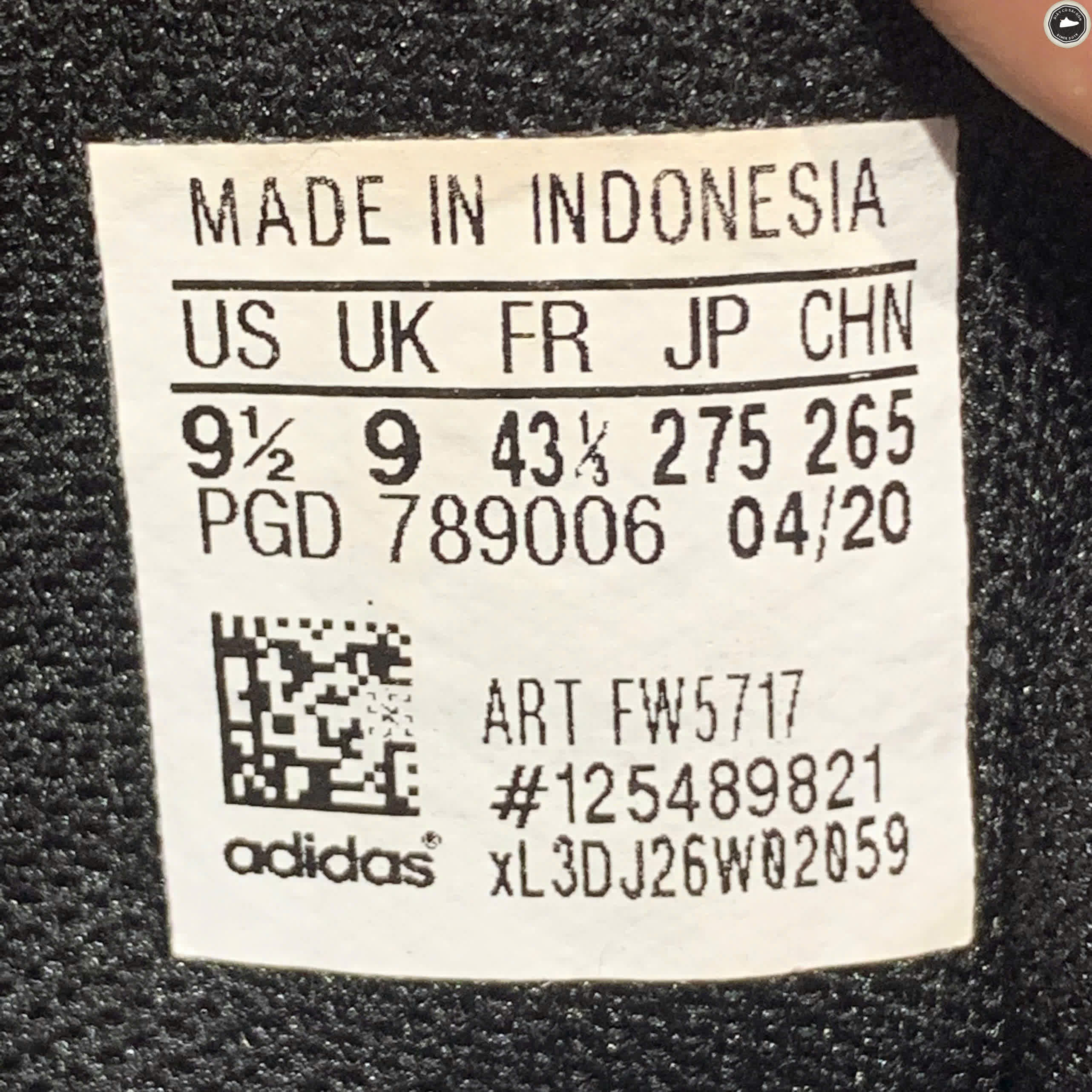 ADIDAS GALAXY 5 FW5717 SIZE 42 1/3 - GIÀY 2HAND CHÍNH HÃNG PVN17982