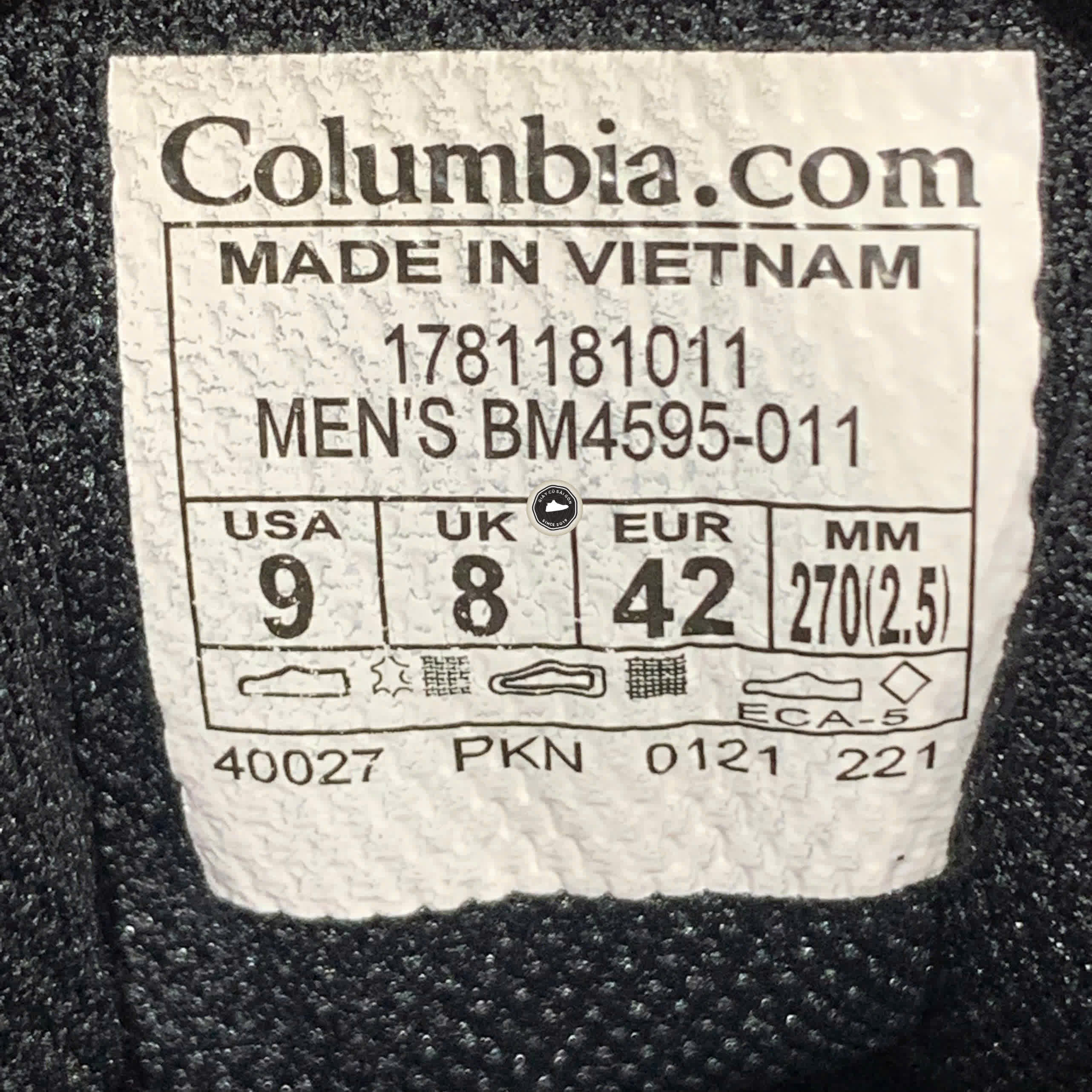 COLUMBIA CRESTWOOD 1781181011 SIZE 42 - GIÀY HIKING - GIÀY 2HAND PVN17933