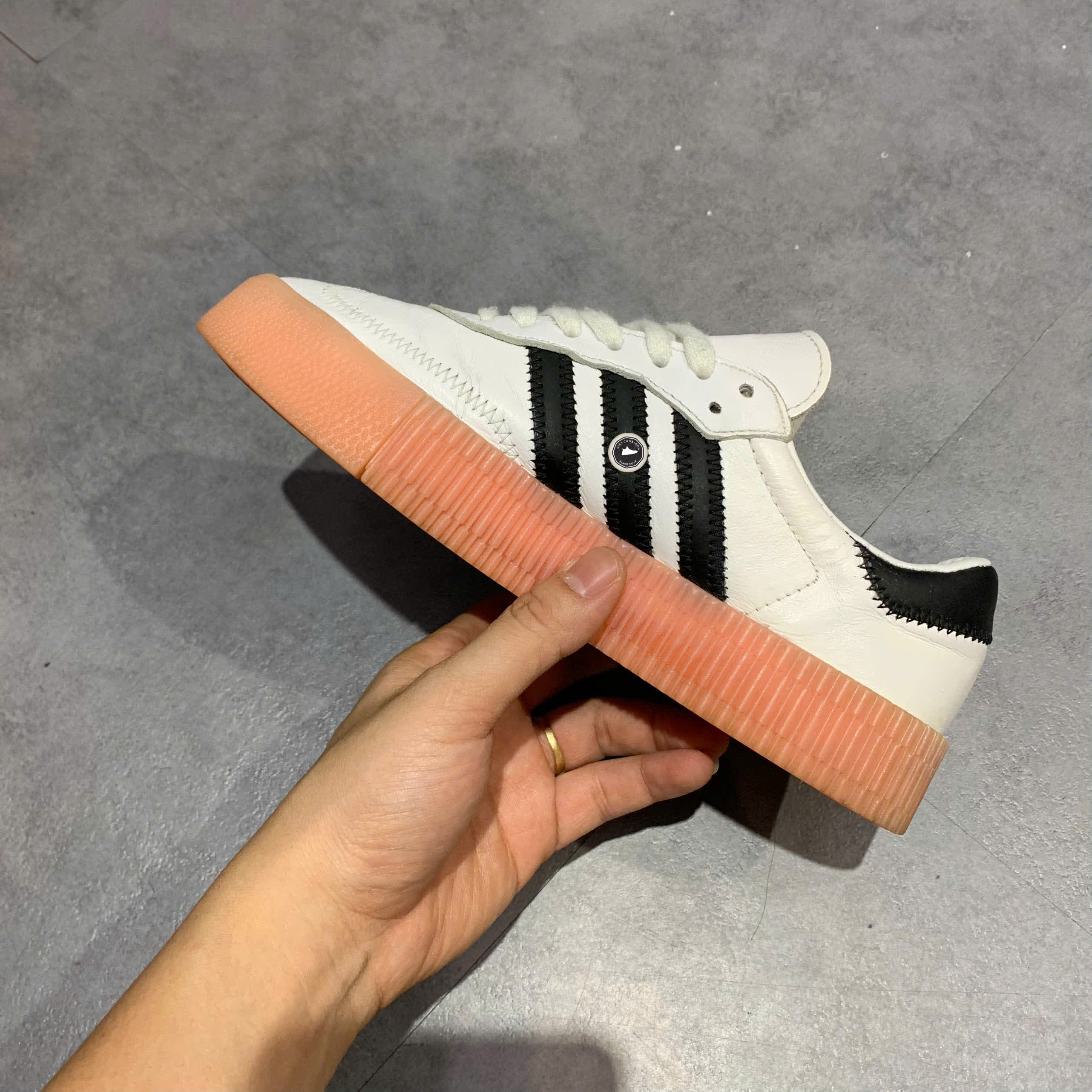 GIÀY ADIDAS SAMBAROSE 'VALENTINE' EF4965 SIZE 36 2/3 - GIÀY 2HAND CHÍNH HÃNG