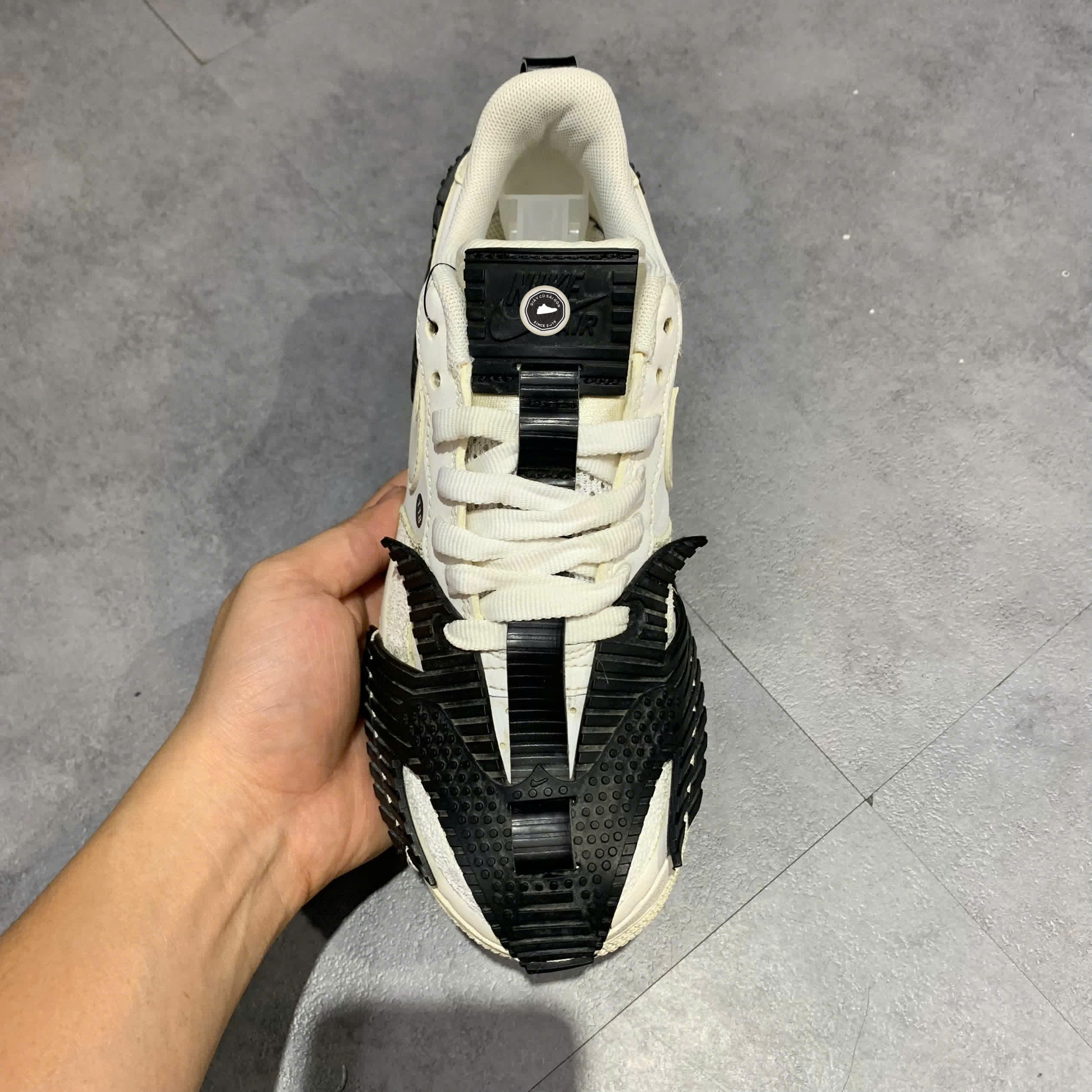AIR FORCE 1 NDSTRKT 'WHITE BLACK' CZ3596 100 SIZE 36 - GIÀY 2HAND CHÍNH HÃNG