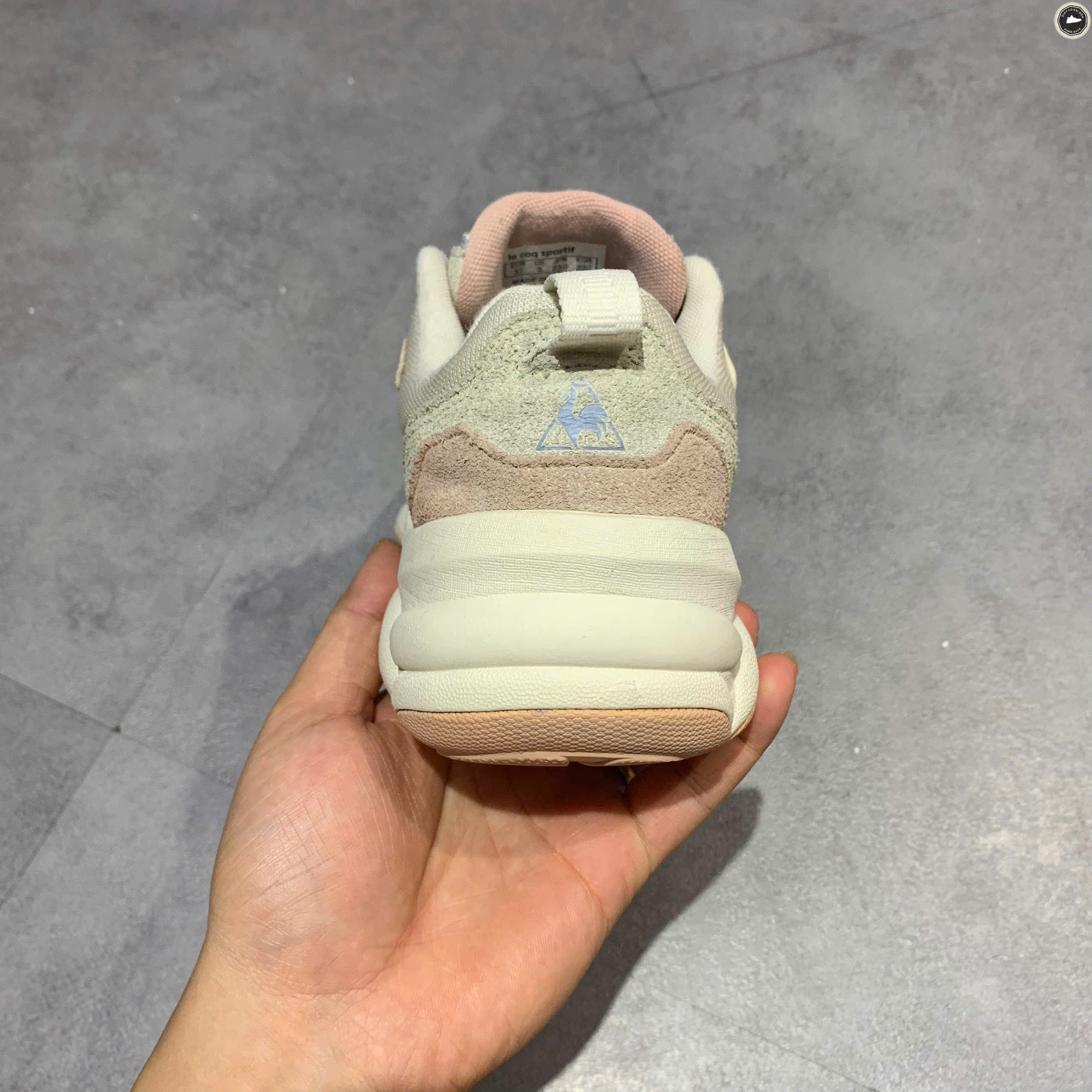 GIÀY LE COQ SPORTIF MONACO SPLIT Q9423RCRN1 SIZE 37 – GIÀY 2HAND CHÍNH HÃNG