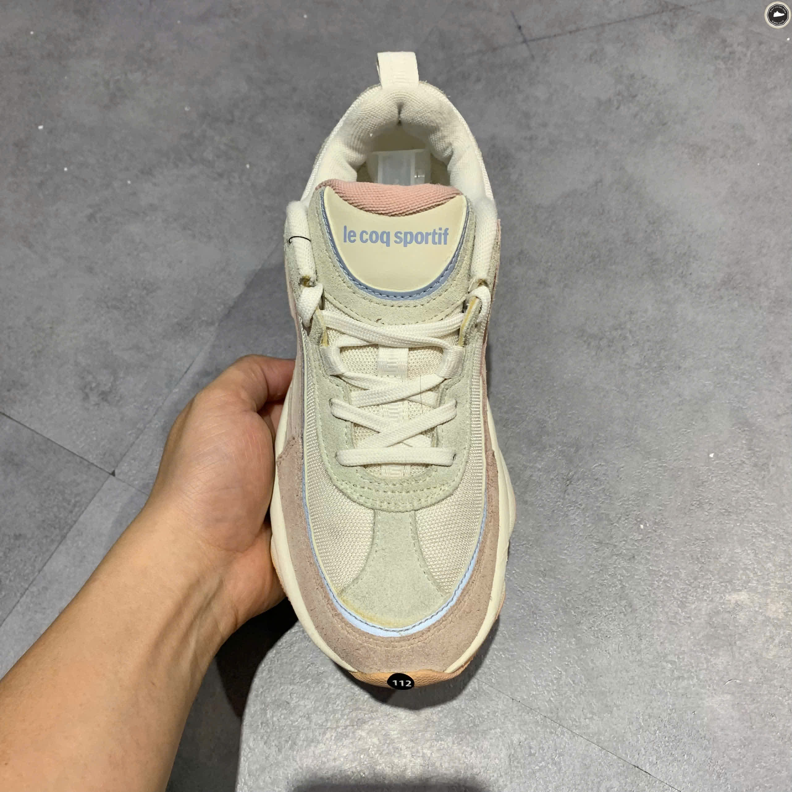GIÀY LE COQ SPORTIF MONACO SPLIT Q9423RCRN1 SIZE 37 – GIÀY 2HAND CHÍNH HÃNG