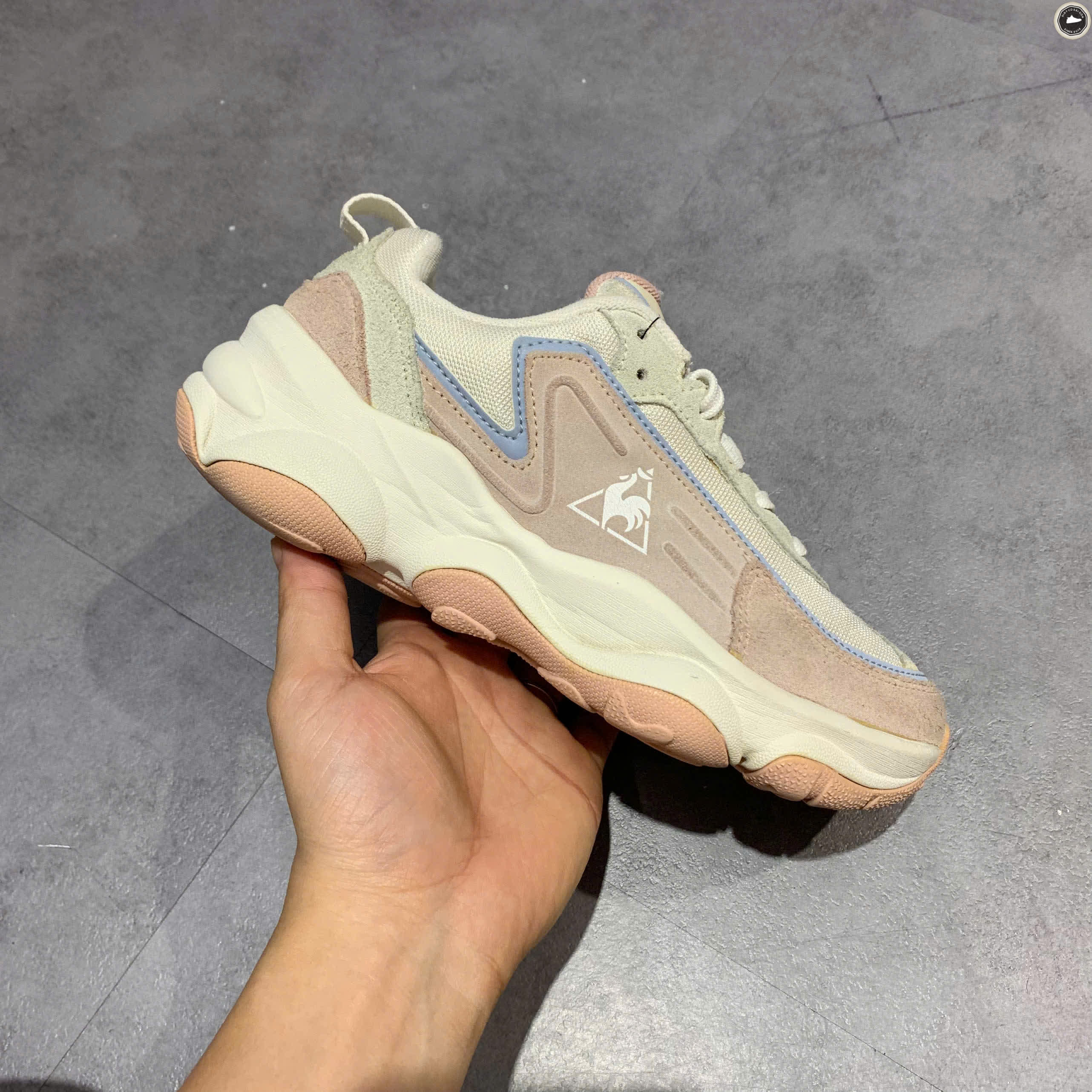 GIÀY LE COQ SPORTIF MONACO SPLIT Q9423RCRN1 SIZE 37 – GIÀY 2HAND CHÍNH HÃNG