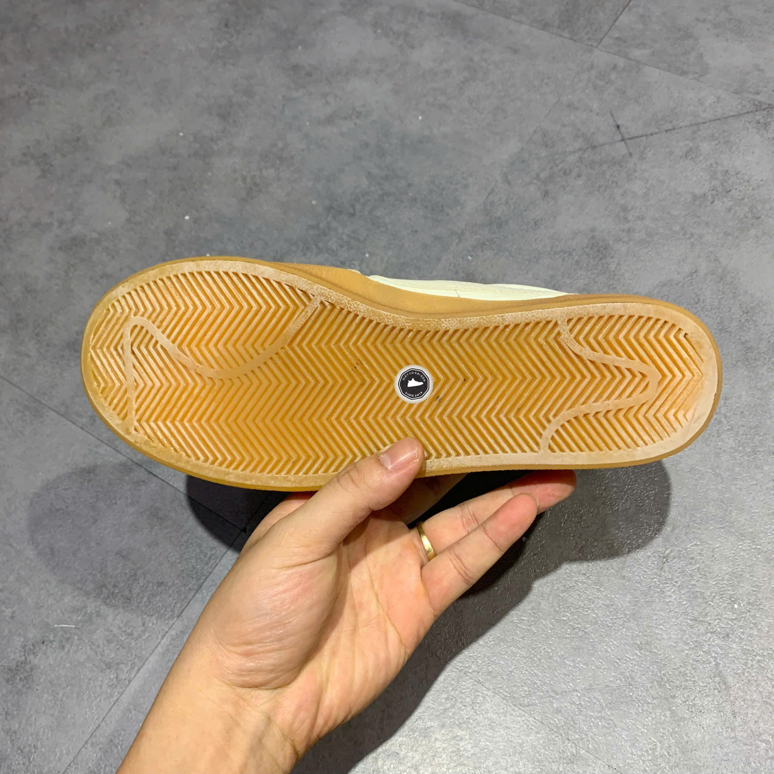 GIÀY NIKE KILLSHOT 2 LEATHER SAIL GUM 432997-128 SIZE 38.5 - GIÀY 2HAND CHÍNH HÃNG