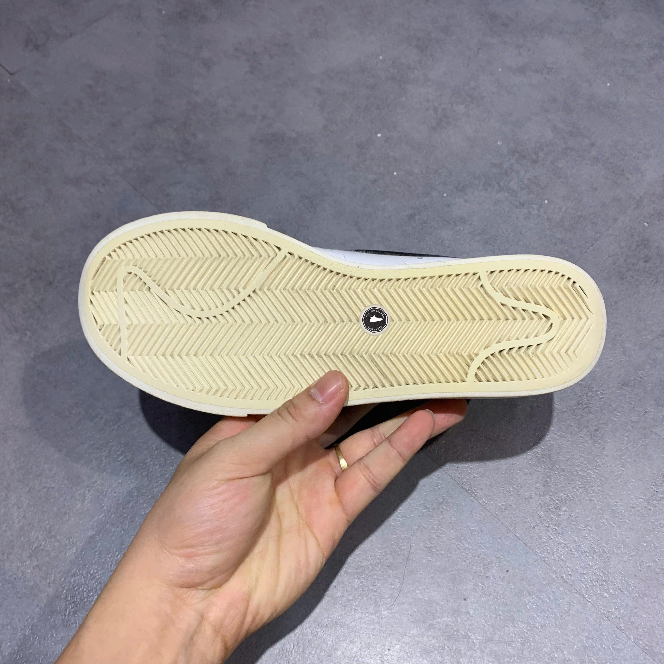 GIÀY NIKE BLAZER LOW PLATFORM DJ0292-101 SIZE 36.5 - GIÀY 2HAND CHÍNH HÃNG
