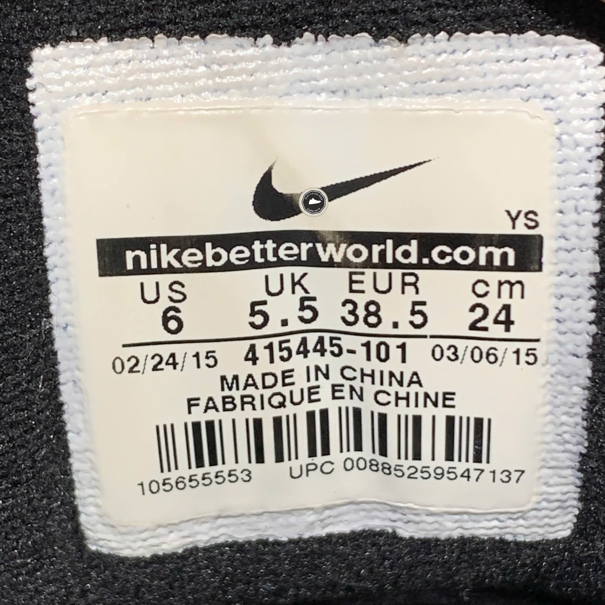 NIKE AIR MONARCH IV 415445-101 - SIZE 38.5 - GIÀY 2HAND CHÍNH HÃNG