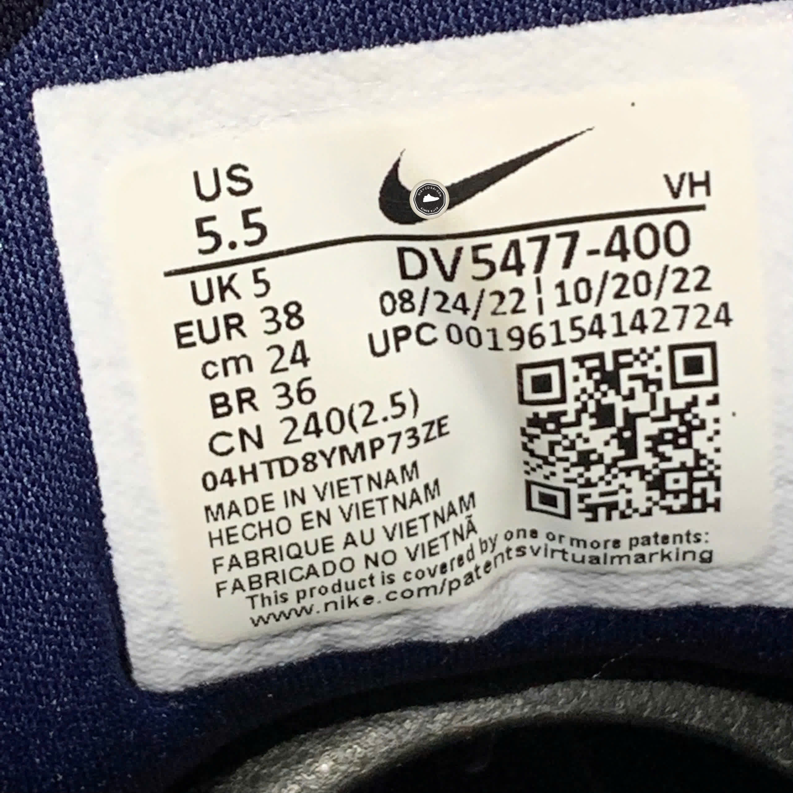 NIKE SB FORCE 58 DV5477-400 SIZE 38 - GIÀY 2HAND CHÍNH HÃNG