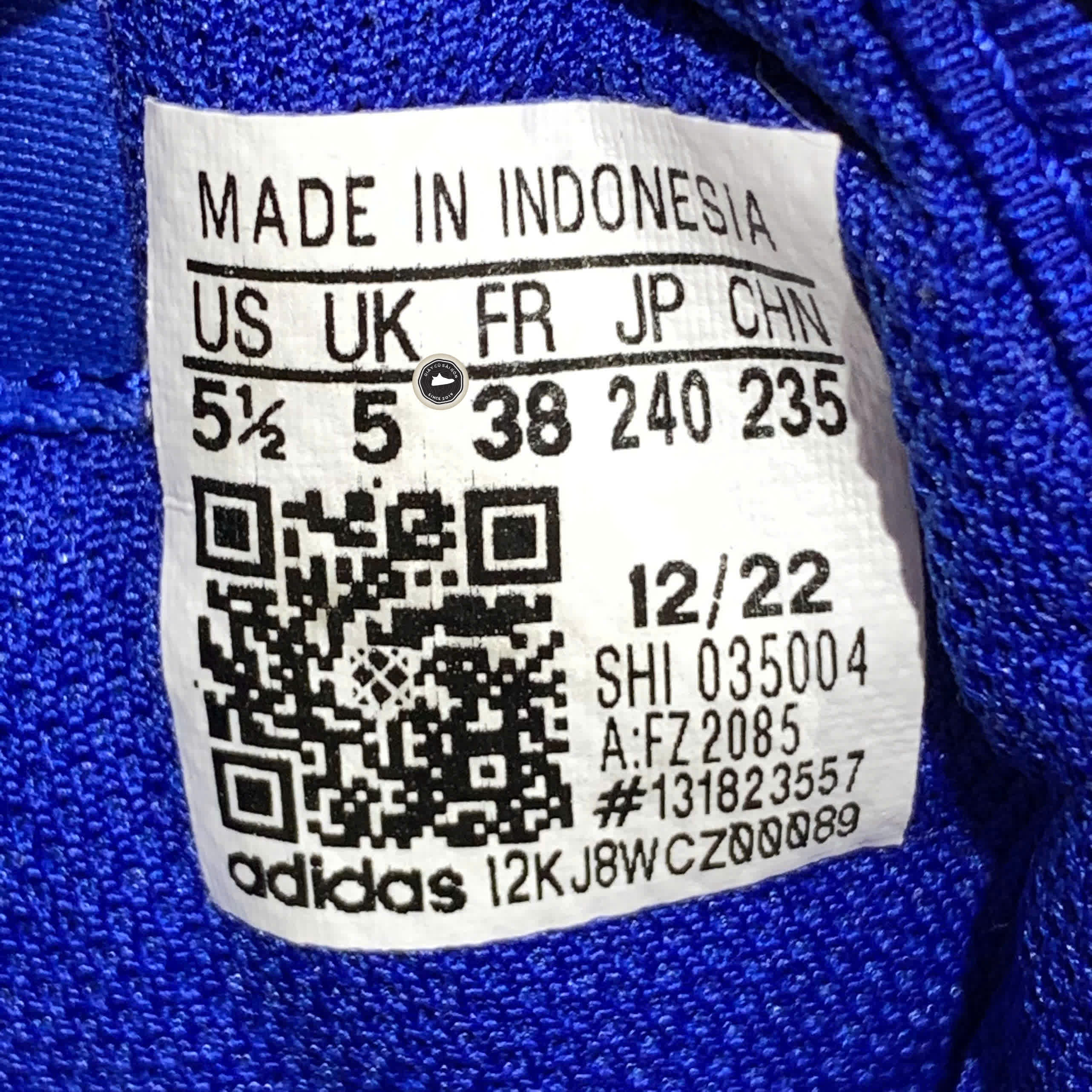 GIÀY ADIDAS FORUM MID FZ2085 SIZE 38 - GIÀY 2HAND CHÍNH HÃNG