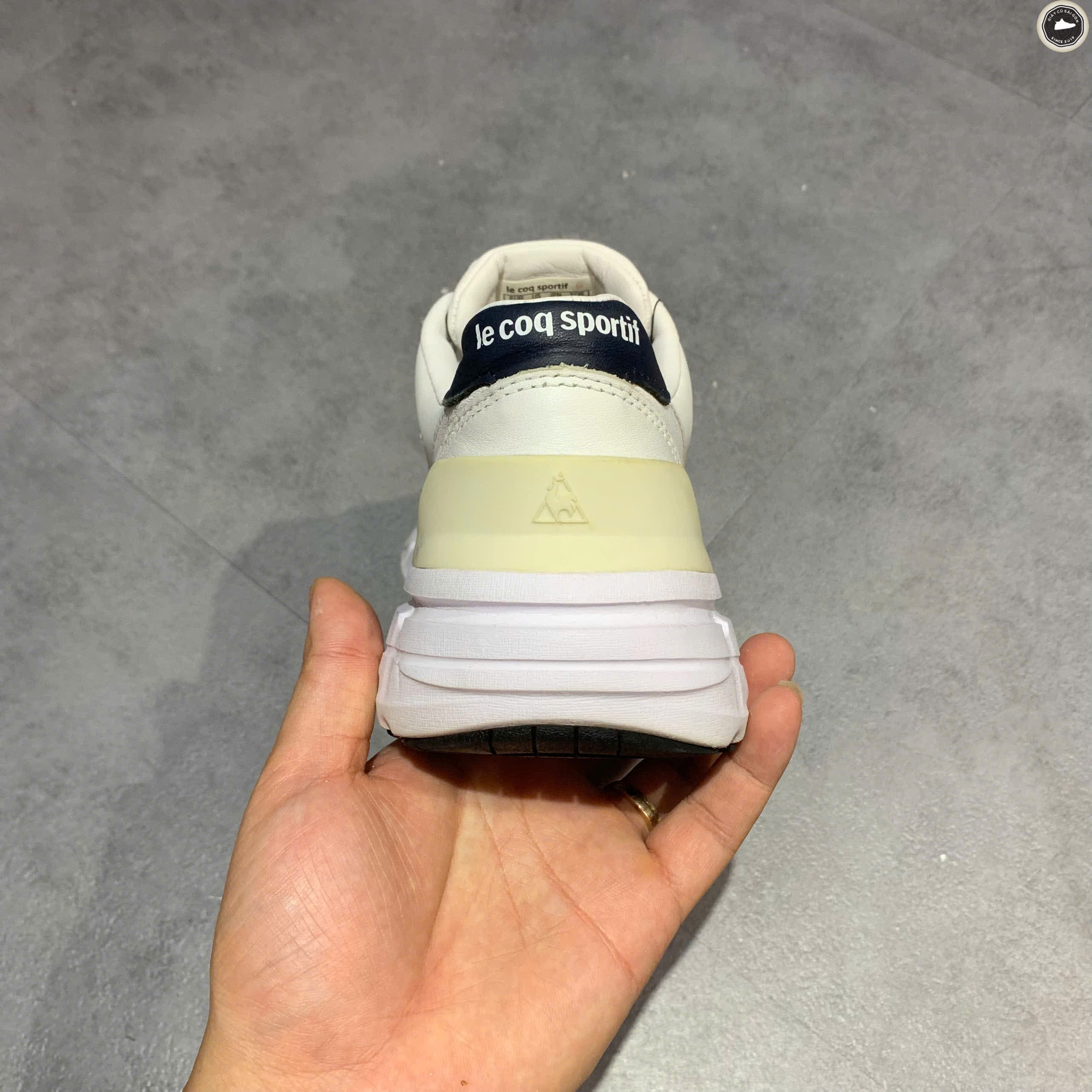 LE COQ SPORTIF Q9323RCR91 SIZE 37.5 - GIÀY 2HAND CHÍNH HÃNG