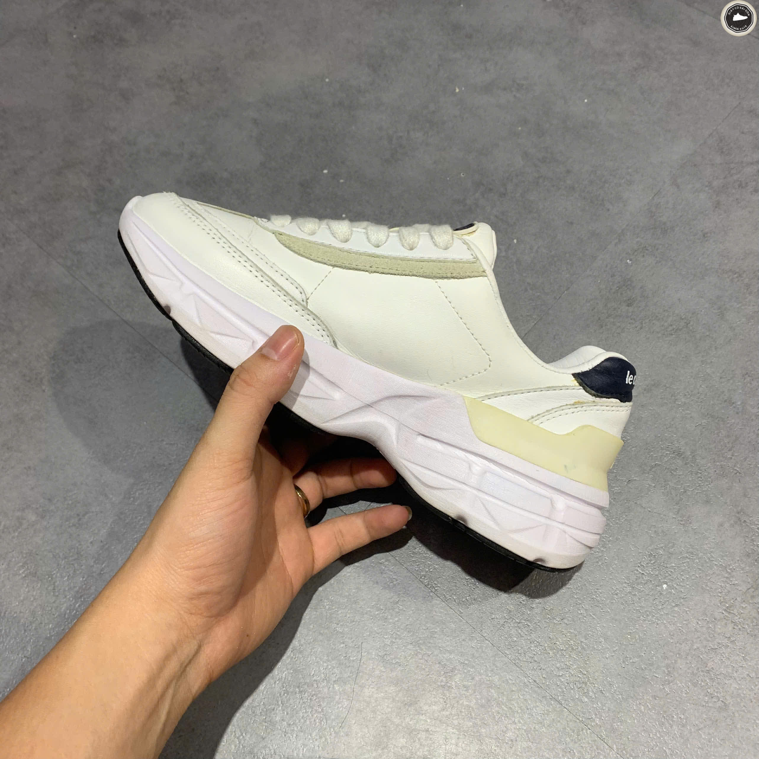 LE COQ SPORTIF Q9323RCR91 SIZE 37.5 - GIÀY 2HAND CHÍNH HÃNG