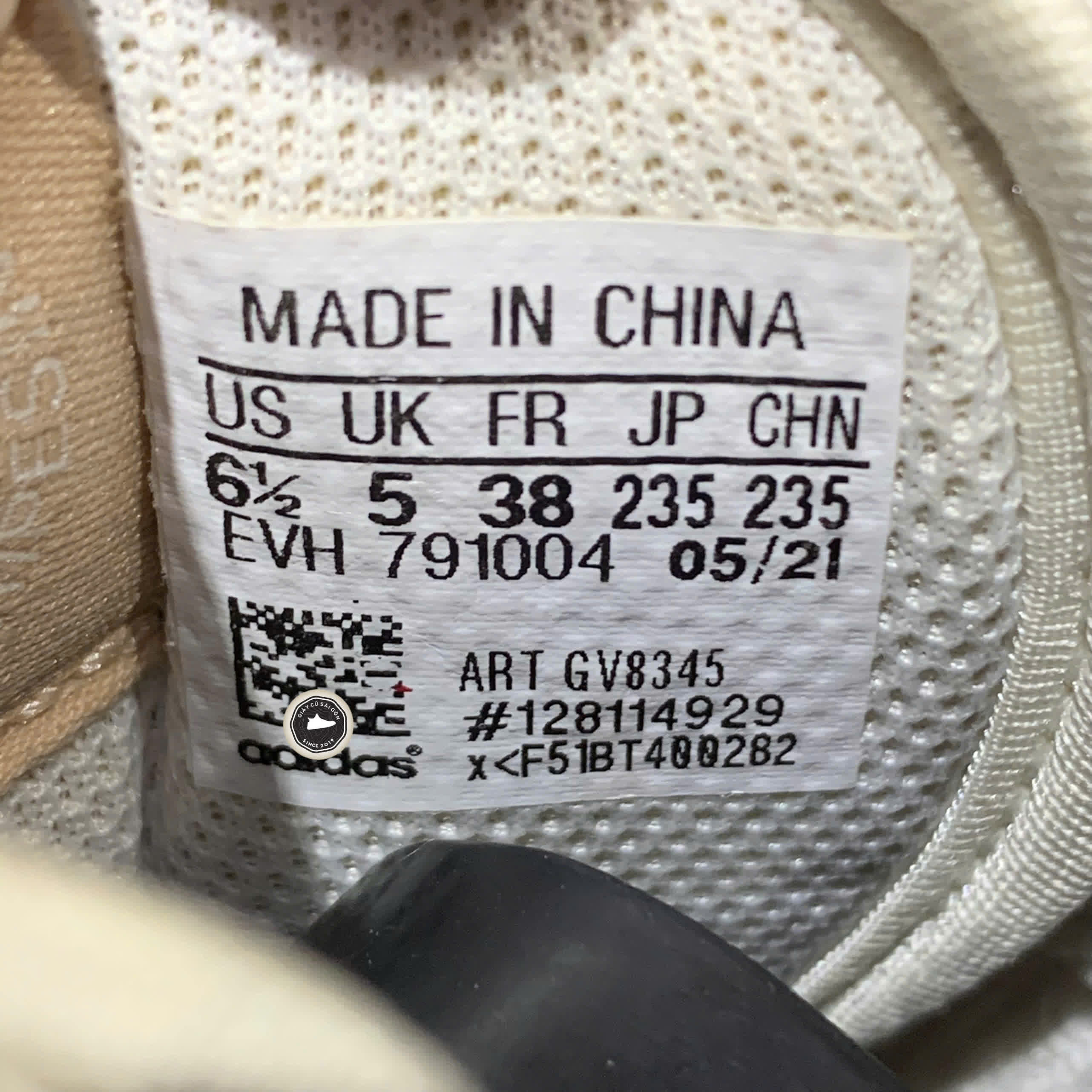 GIÀY ADIDAS ORIGINALS FORUM LOW 'WHITE LIGHT BROWN DARK BROWN' GV8345 SIZE 38 – GIÀY 2HAND CHÍNH HÃNG