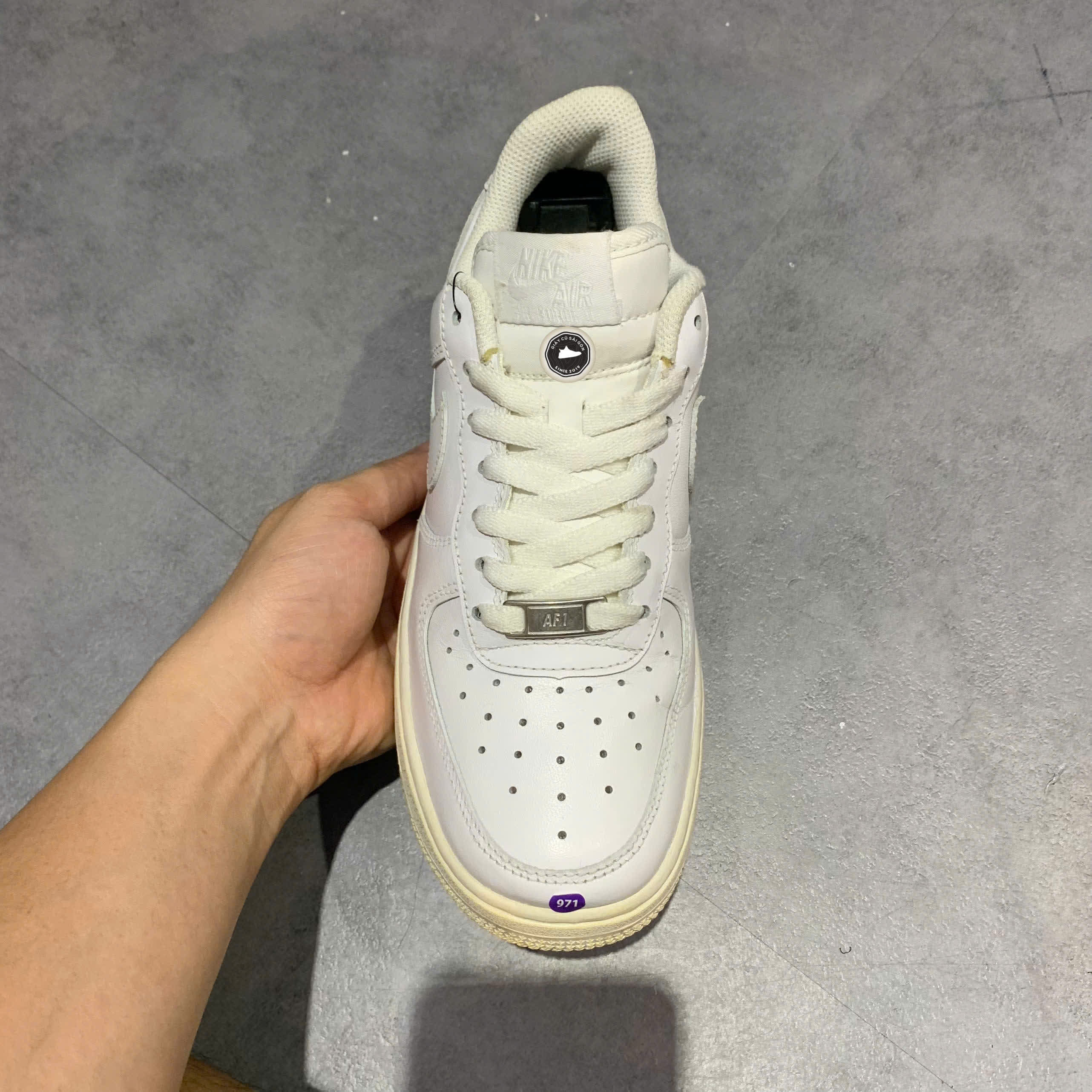 NIKE AIR FORCE 1 LOW WHITE 315115 112 SIZE 38 - GIÀY THỂ THAO - GIÀY 2HAND
