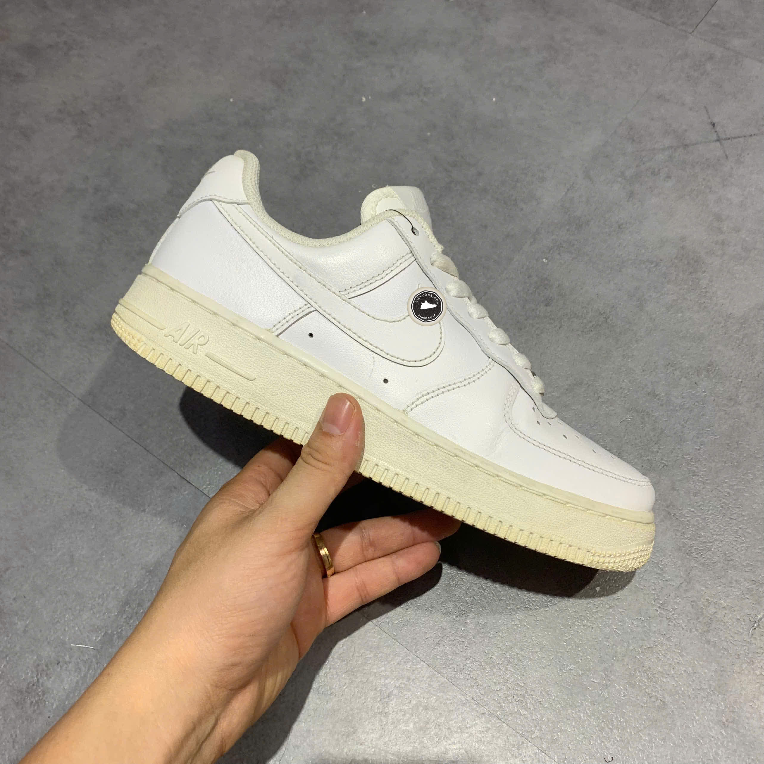 NIKE AIR FORCE 1 LOW WHITE 315115 112 SIZE 38 - GIÀY THỂ THAO - GIÀY 2HAND
