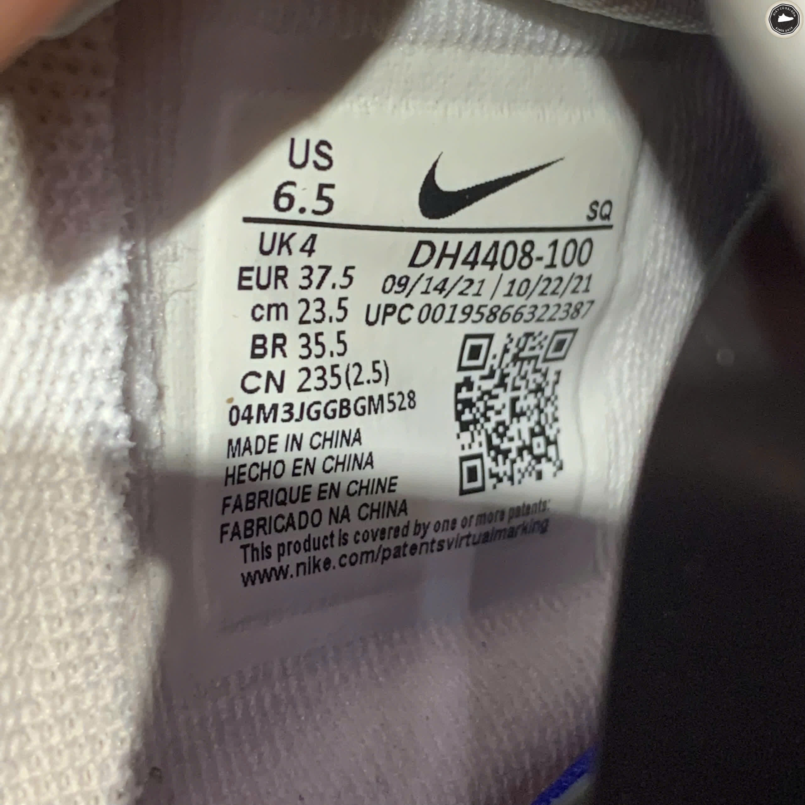 NIKE AIR FORCE 1 '07 LX DH4408 100 SIZE 37.5 - GIÀY THỂ THAO - GIÀY 2HAND