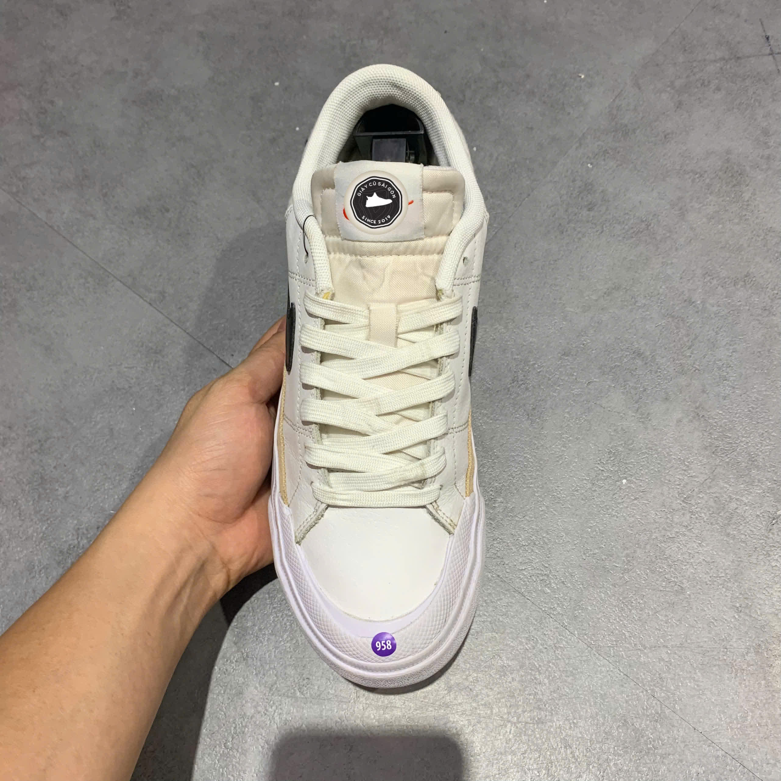 GIÀY NIKE COURT LEGACY LIFT DM7590-100 SIZE 38.5 – GIÀY 2HAND CHÍNH HÃNG