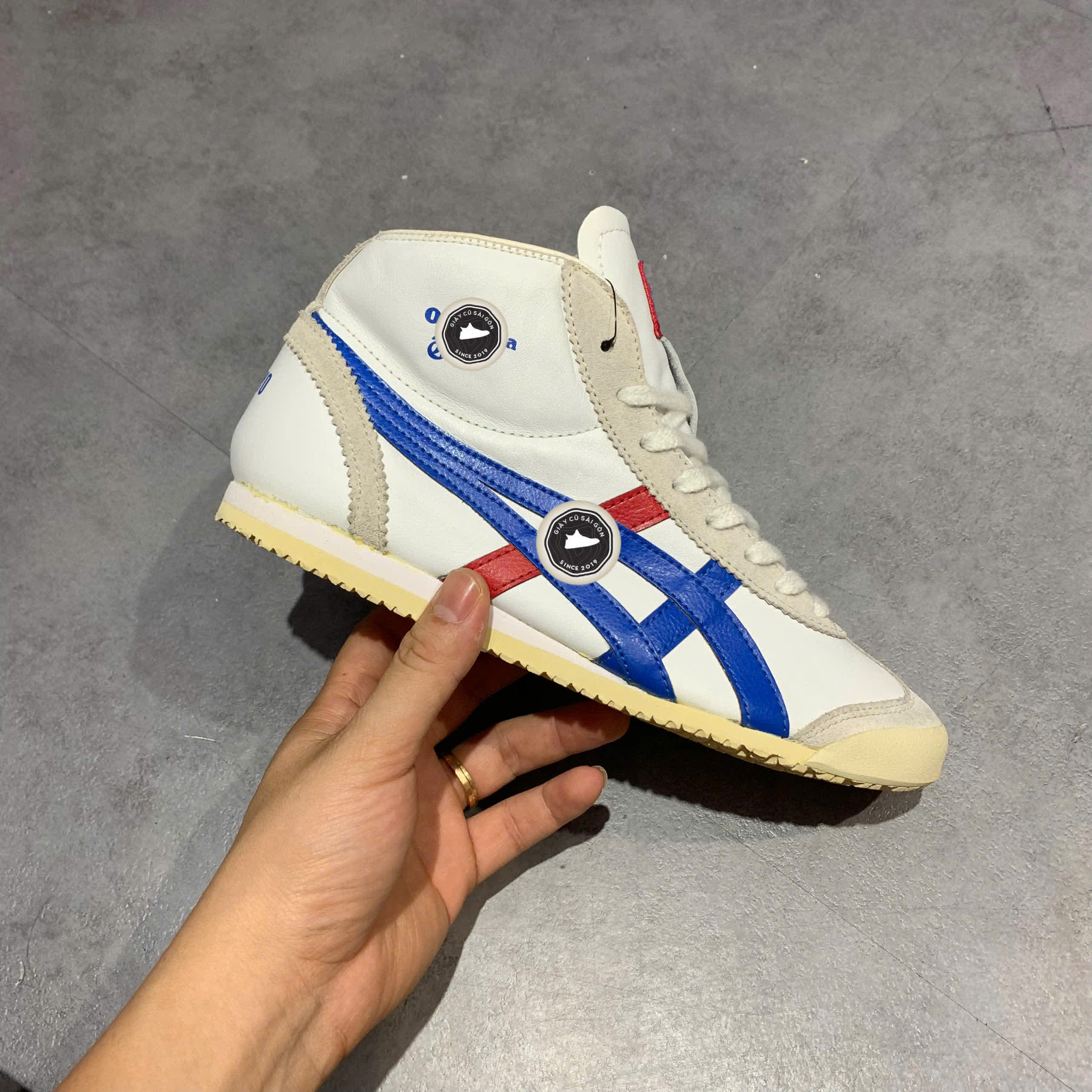 GIÀY ONITSUKA TIGER MEXICO 66 MID RUNNER DL409 SIZE 38 – GIÀY 2HAND CHÍNH HÃNG