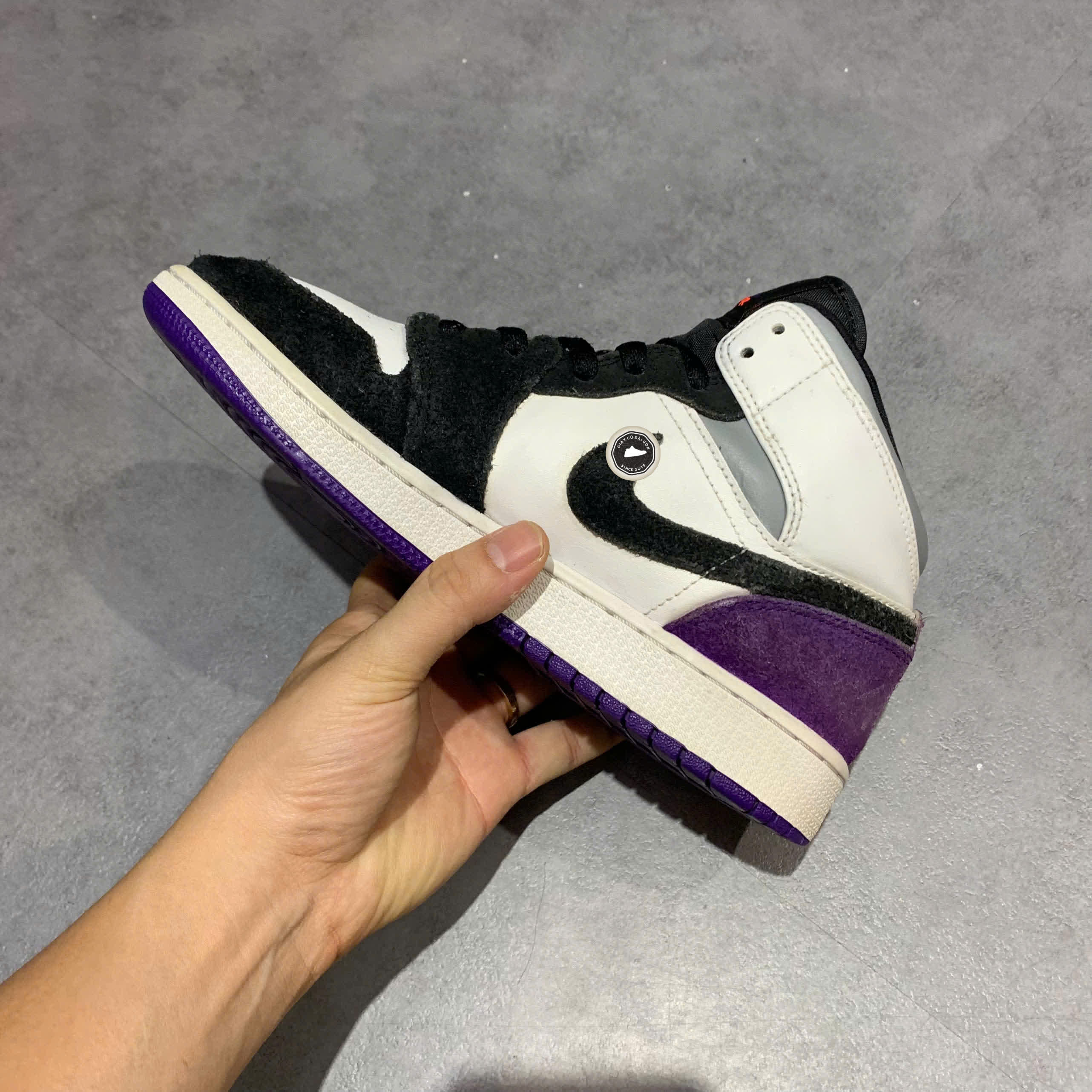 GIÀY NIKE AIR JORDAN 1 MID SE BQ6931 105 SIZE 38 - GIÀY THỂ THAO - GIÀY 2HAND