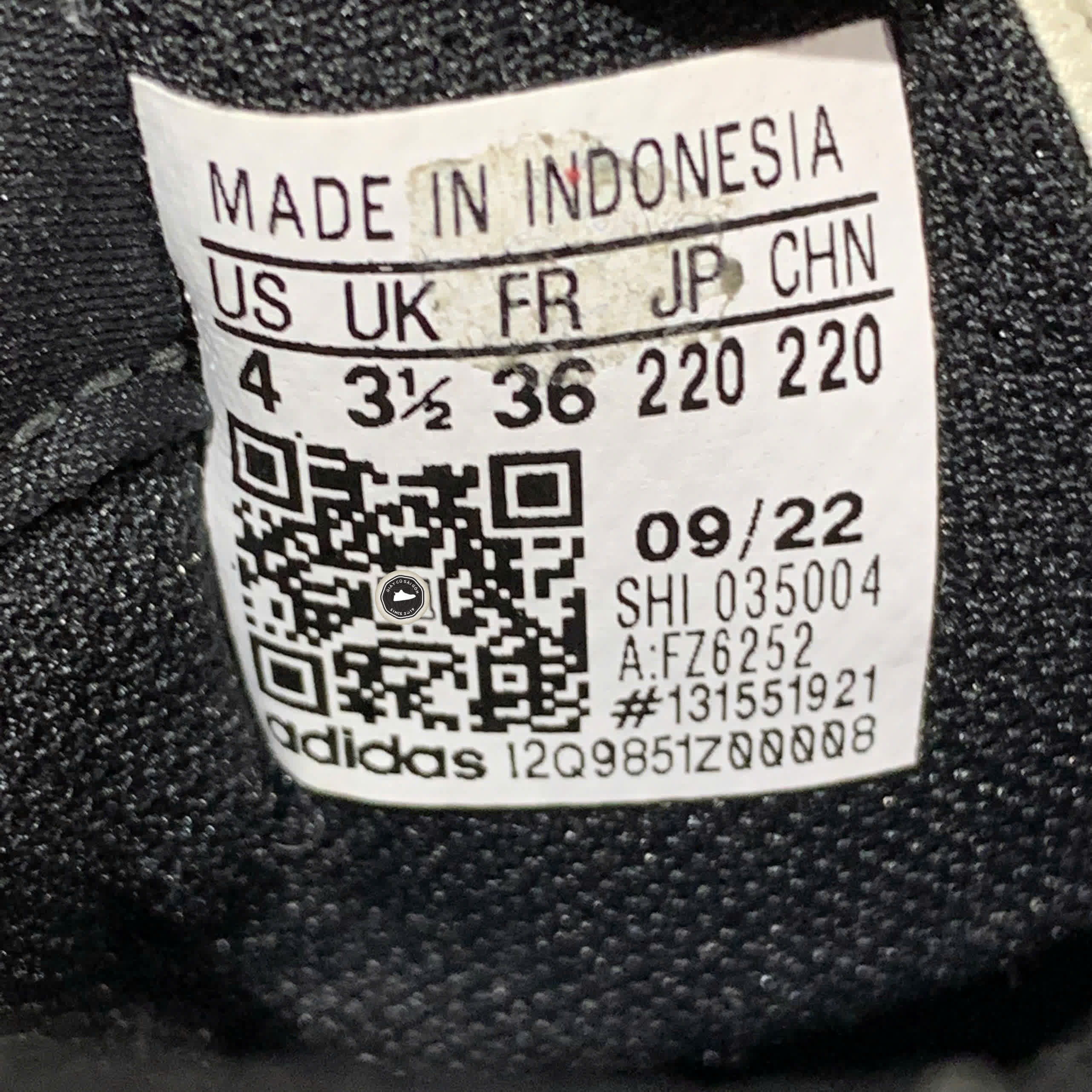 ADIDAS FORUM MID FZ6252 SIZE 36 - GIÀY 2HAND CHÍNH HÃNG