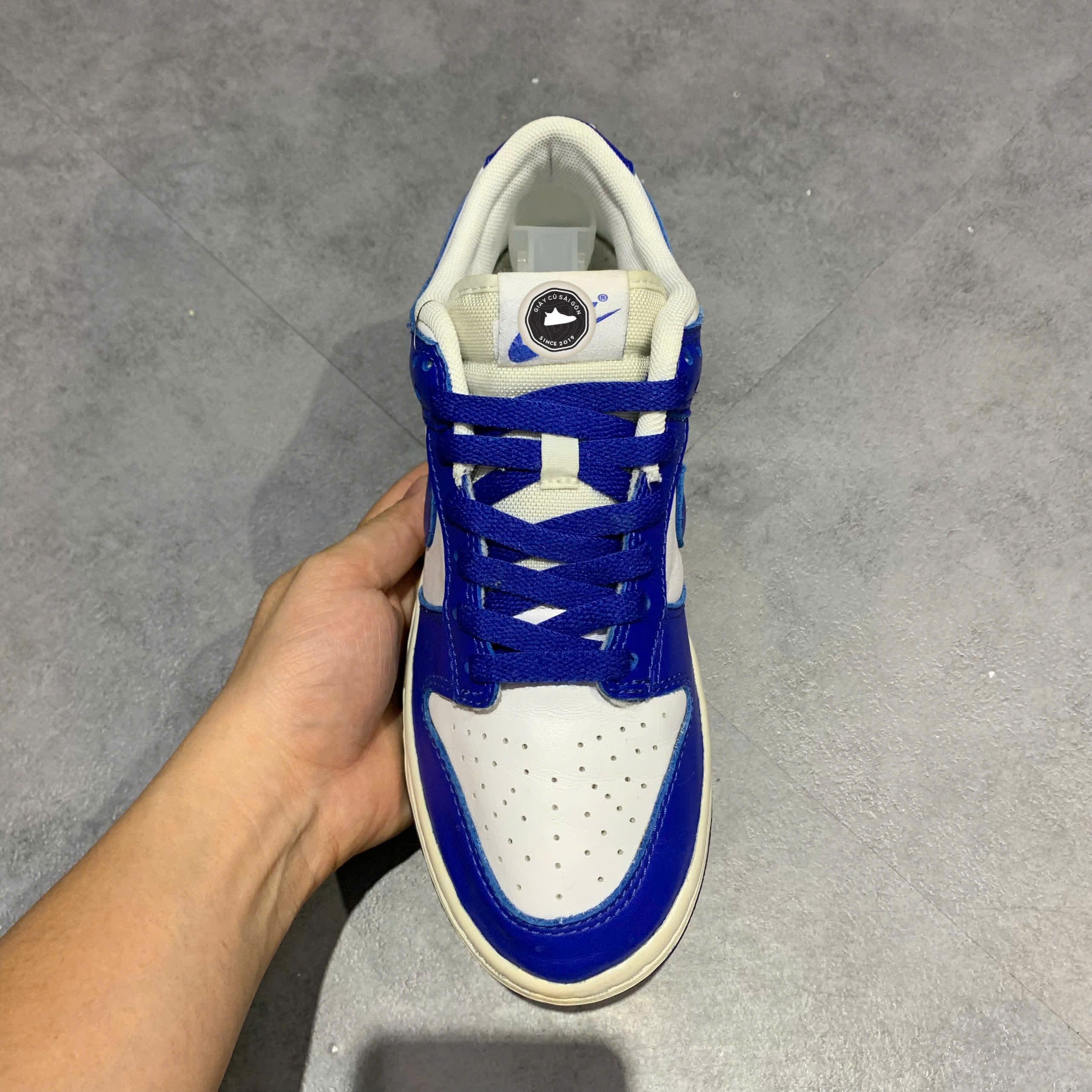 👟 NIKE DUNK LOW RETRO SP 'KENTUCKY' SIZE 38 - GIÀY 2HAND CHÍNH HÃNG 👟