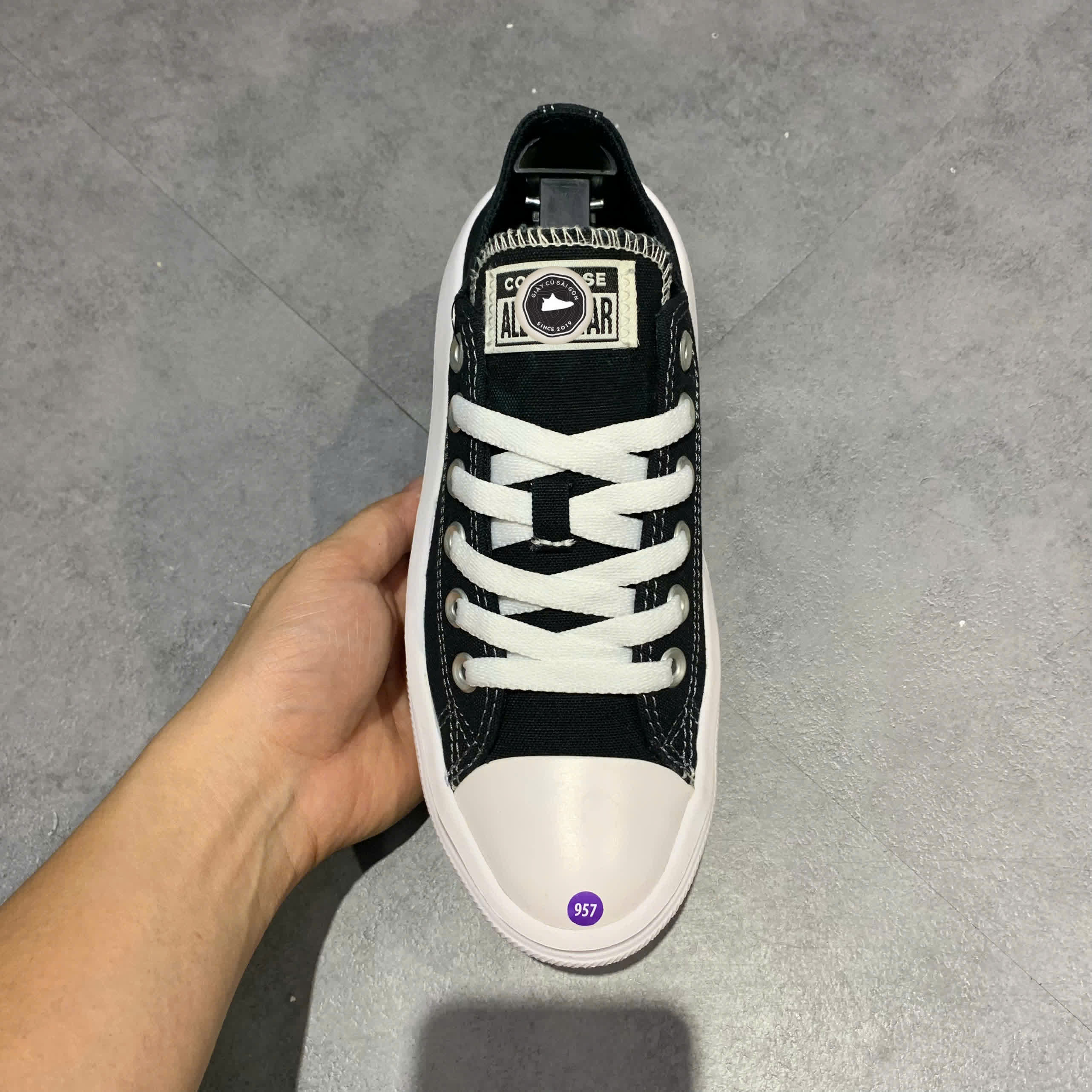 CONVERSE CHUCK TAYLOR ALL STAR MOVE – 570256C – SIZE 37.5 – GIÀY 2HAND CHÍNH HÃNG