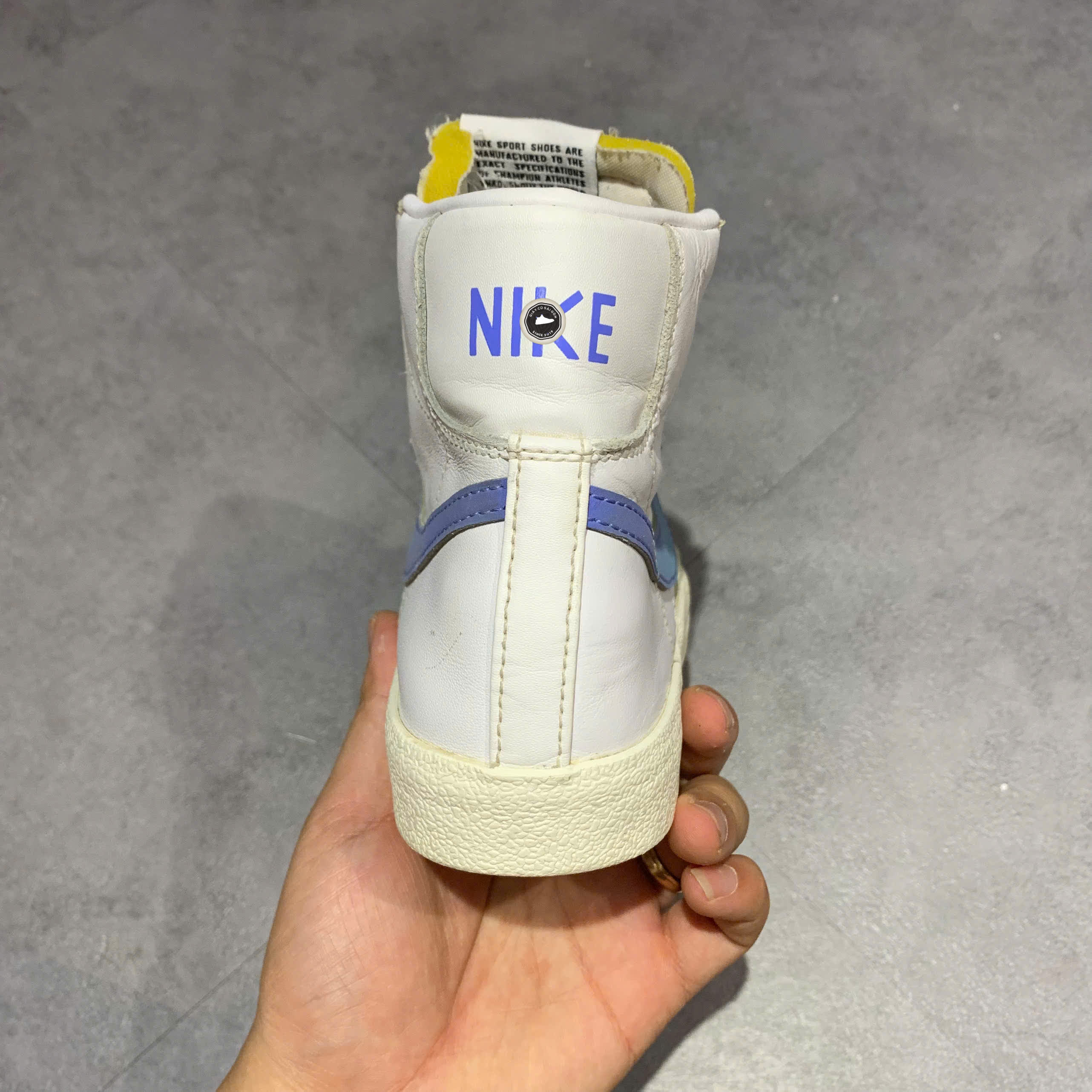 NIKE BLAZER MID '77 VINTAGE "LIKE MIKE" CZ1055-111 SIZE 37.5 - GIÀY 2HAND CHÍNH HÃNG