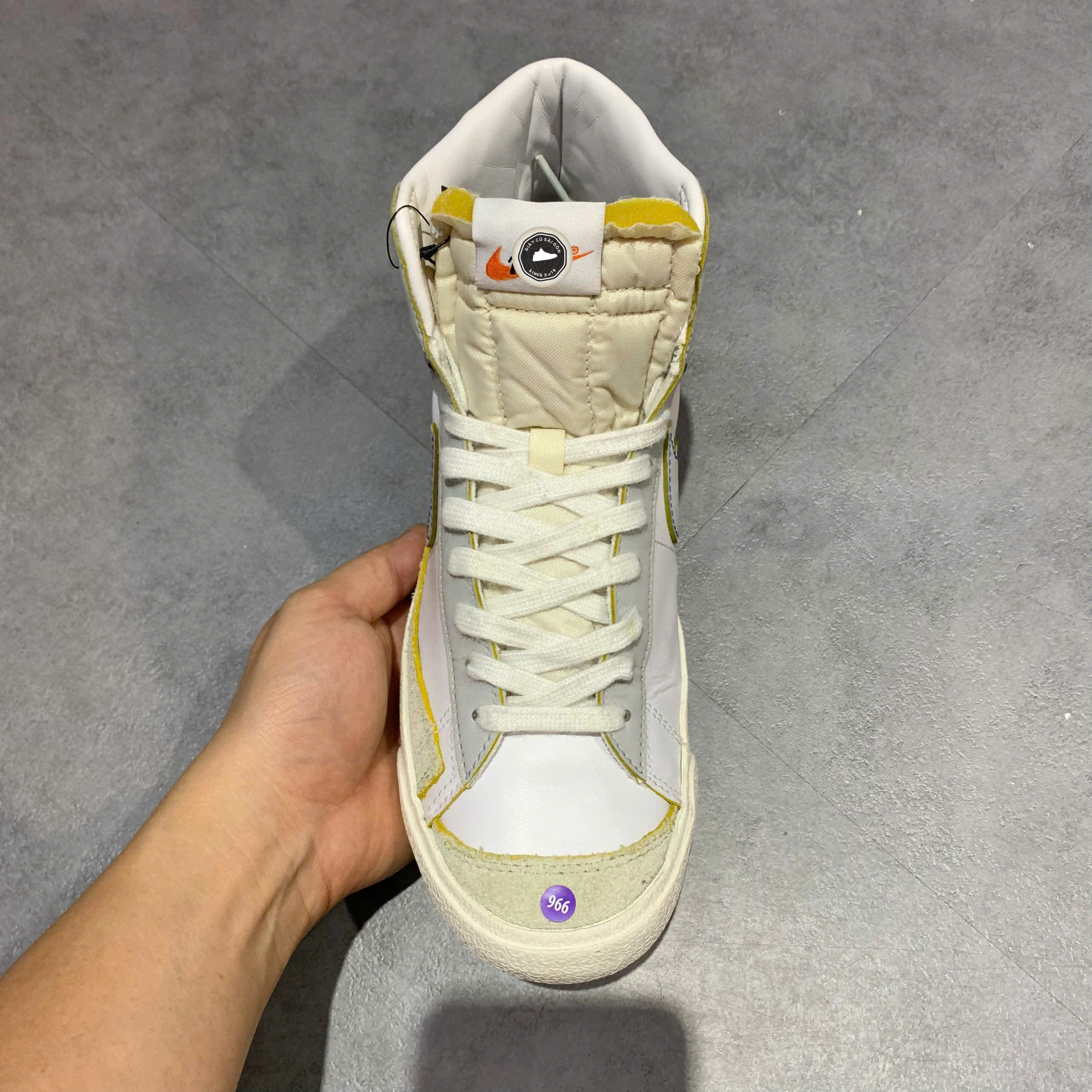 NIKE BLAZER MID '77 "THE NEW WAY" DC5203 100 SIZE 39 - GIÀY 2HAND CHÍNH HÃNG
