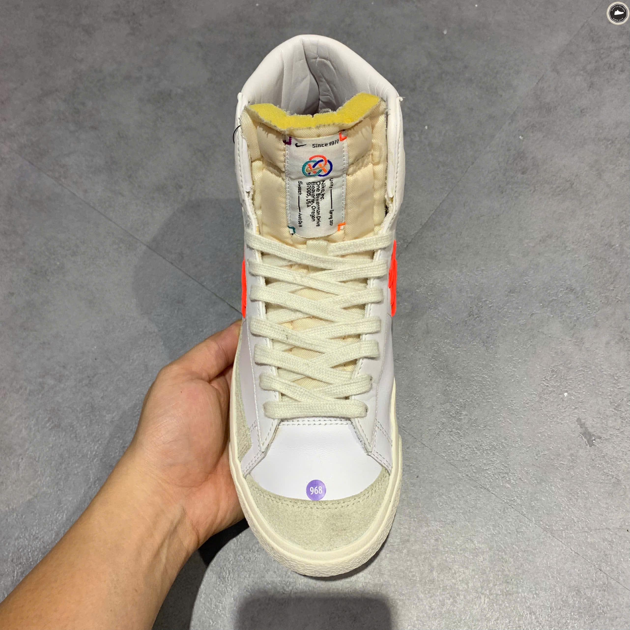GIÀY NIKE BLAZER MID '77 VINTAGE ZIG ZAG DD8489-161 SIZE 39