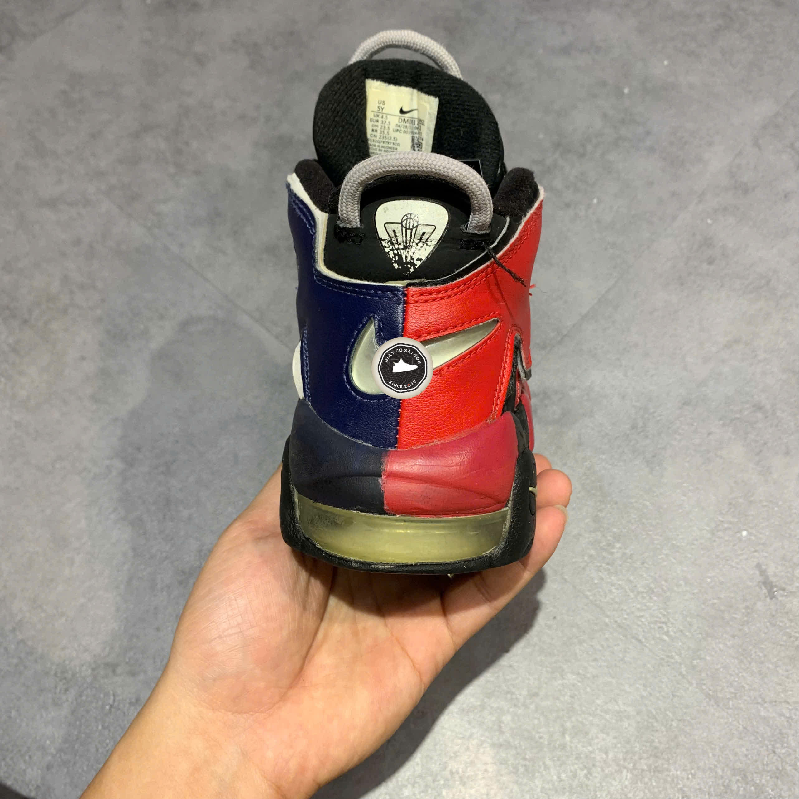 GIÀY NIKE AIR MORE UPTEMPO '96' SPLIT DM0017-001 SIZE 37.5