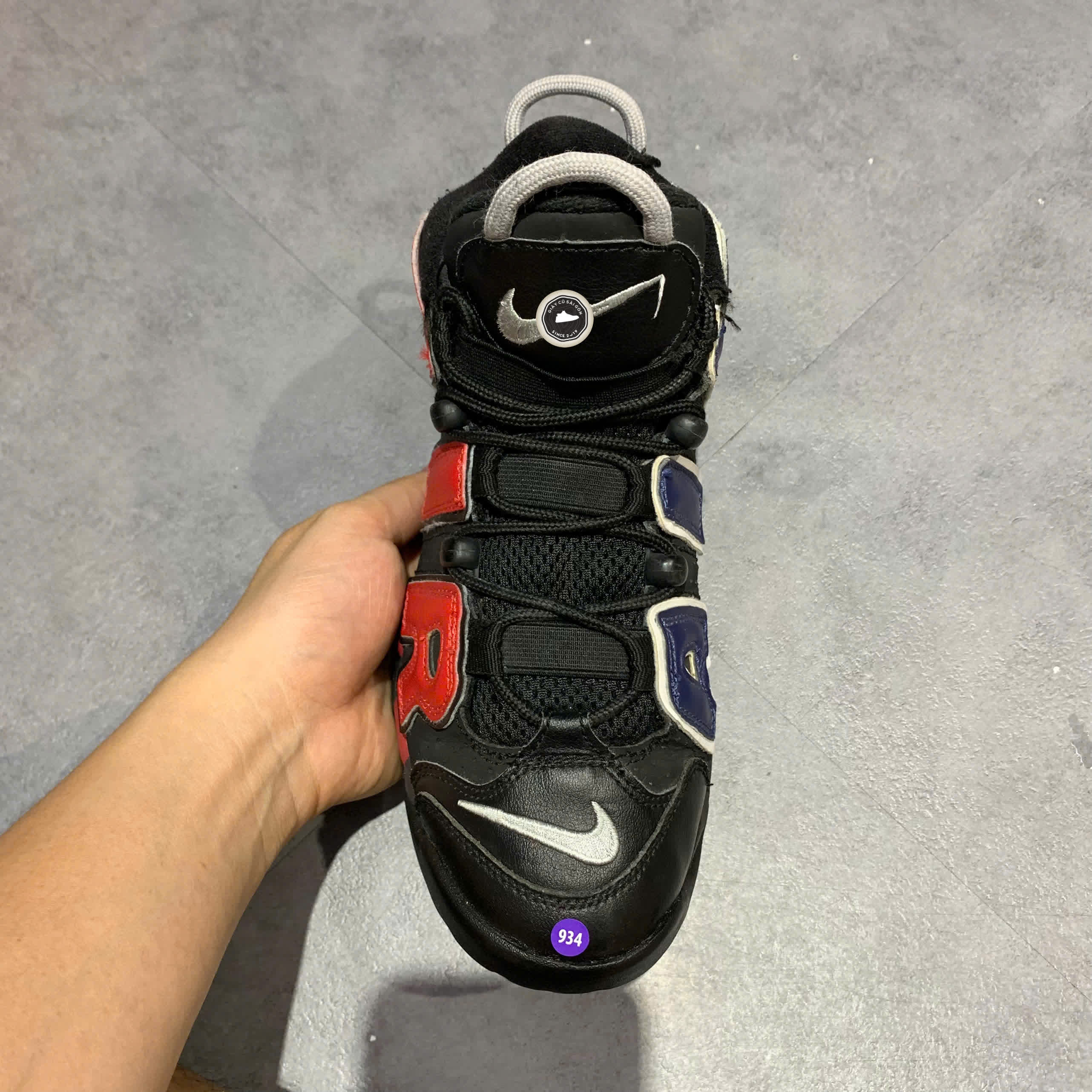 GIÀY NIKE AIR MORE UPTEMPO '96' SPLIT DM0017-001 SIZE 37.5