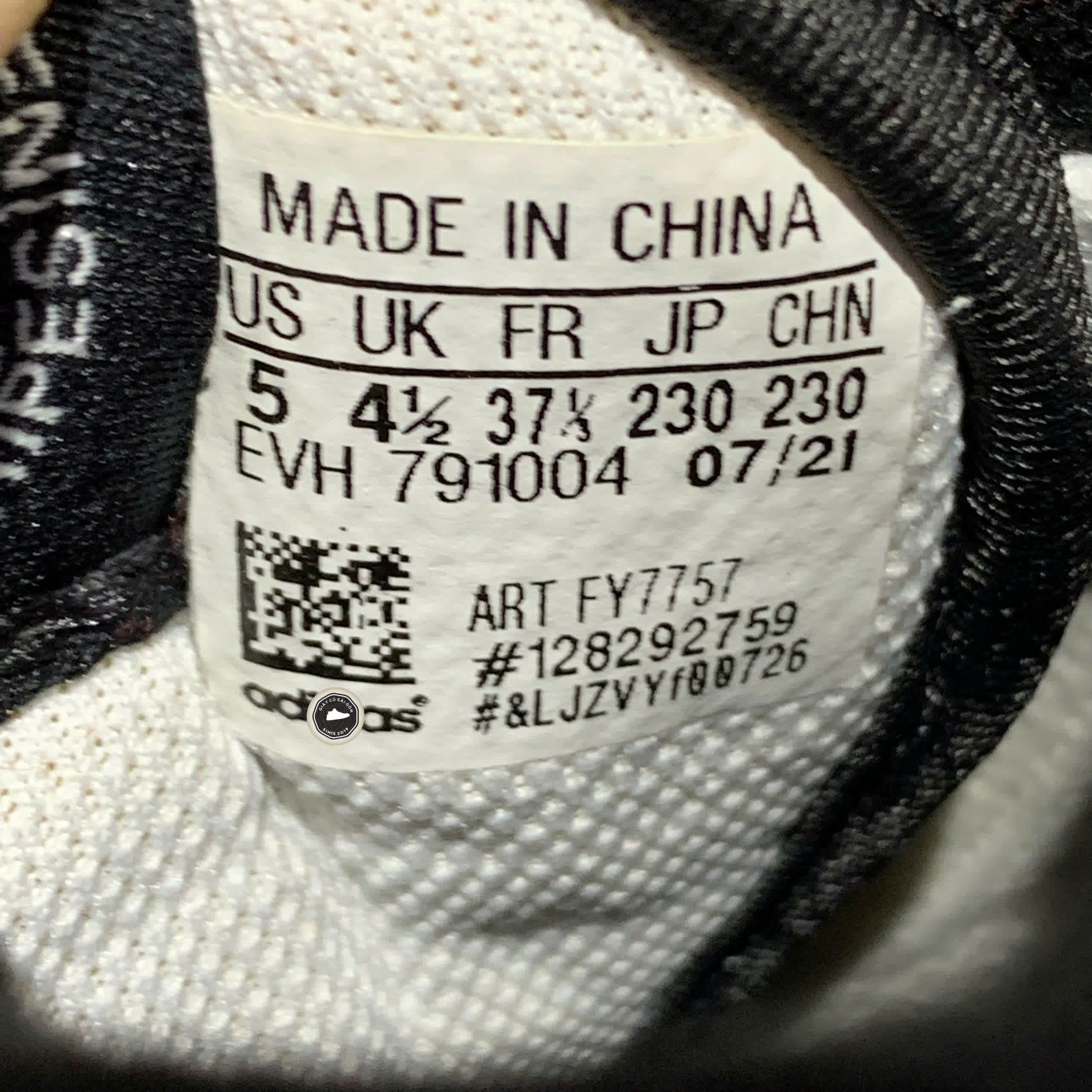 ADIDAS FORUM LOW FY7757 SIZE 37 1/3 - GIÀY 2HAND CHÍNH HÃNG