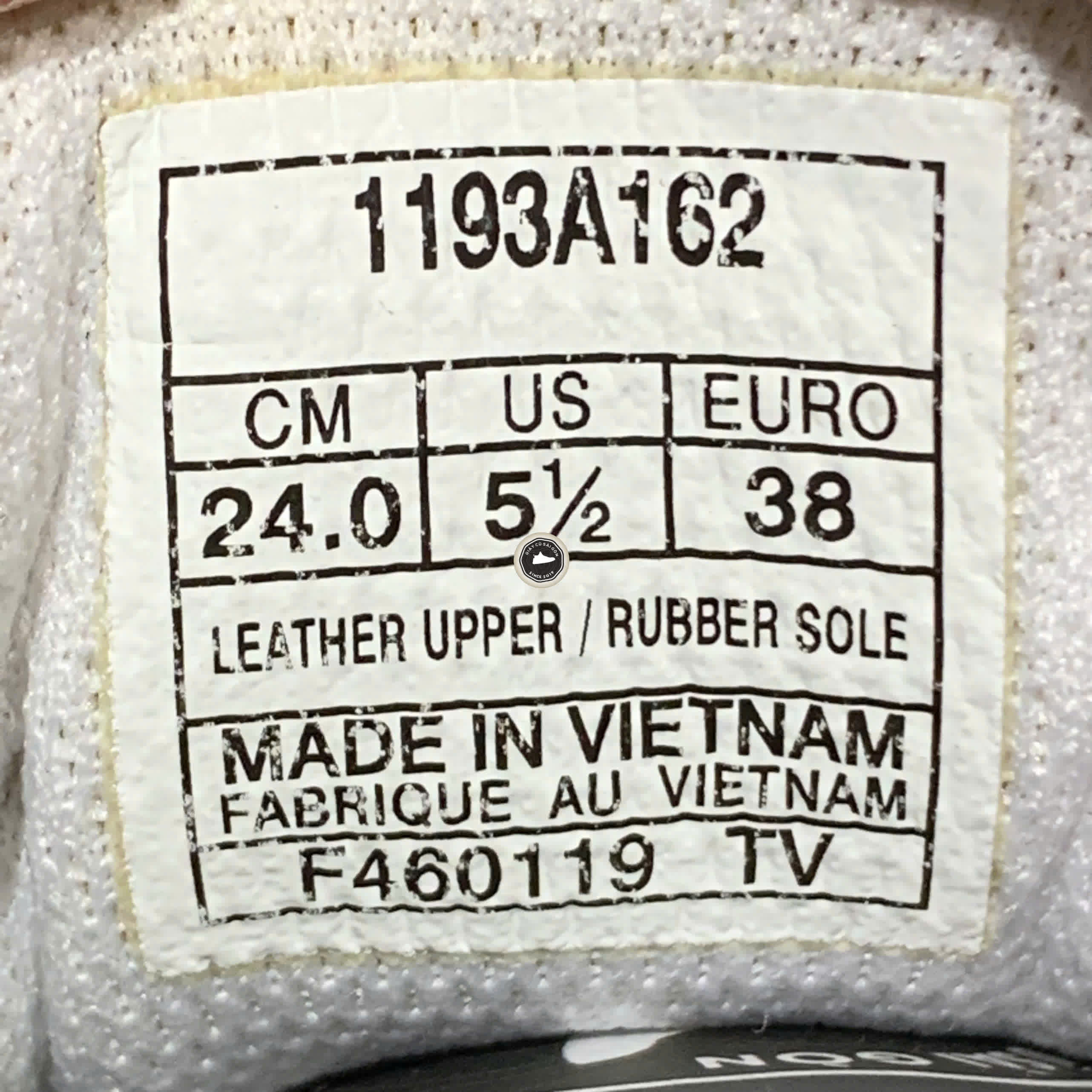 ASICS GEL-PTG 1193A162 SIZE 38 - GIÀY 2HAND CHÍNH HÃNG