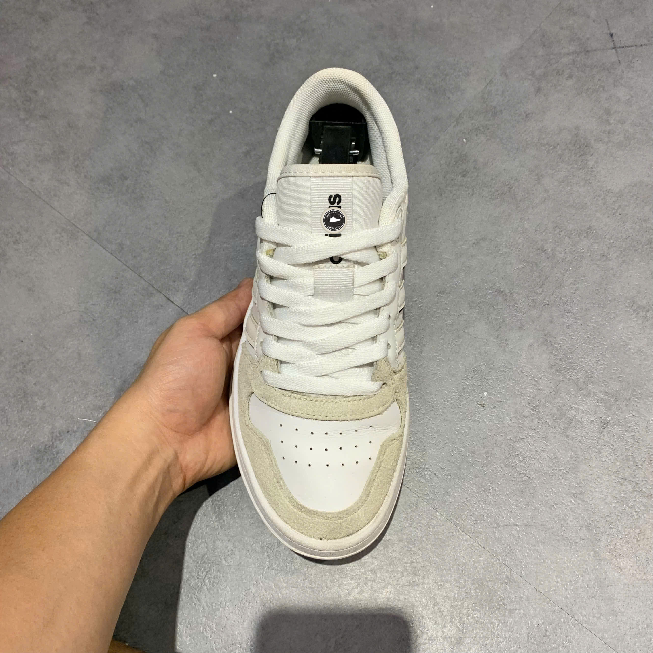 ADIDAS BREAKNET PLUS CLOUD WHITE FY5914 – SIZE 39 1/3 – GIÀY 2HAND CHÍNH HÃNG